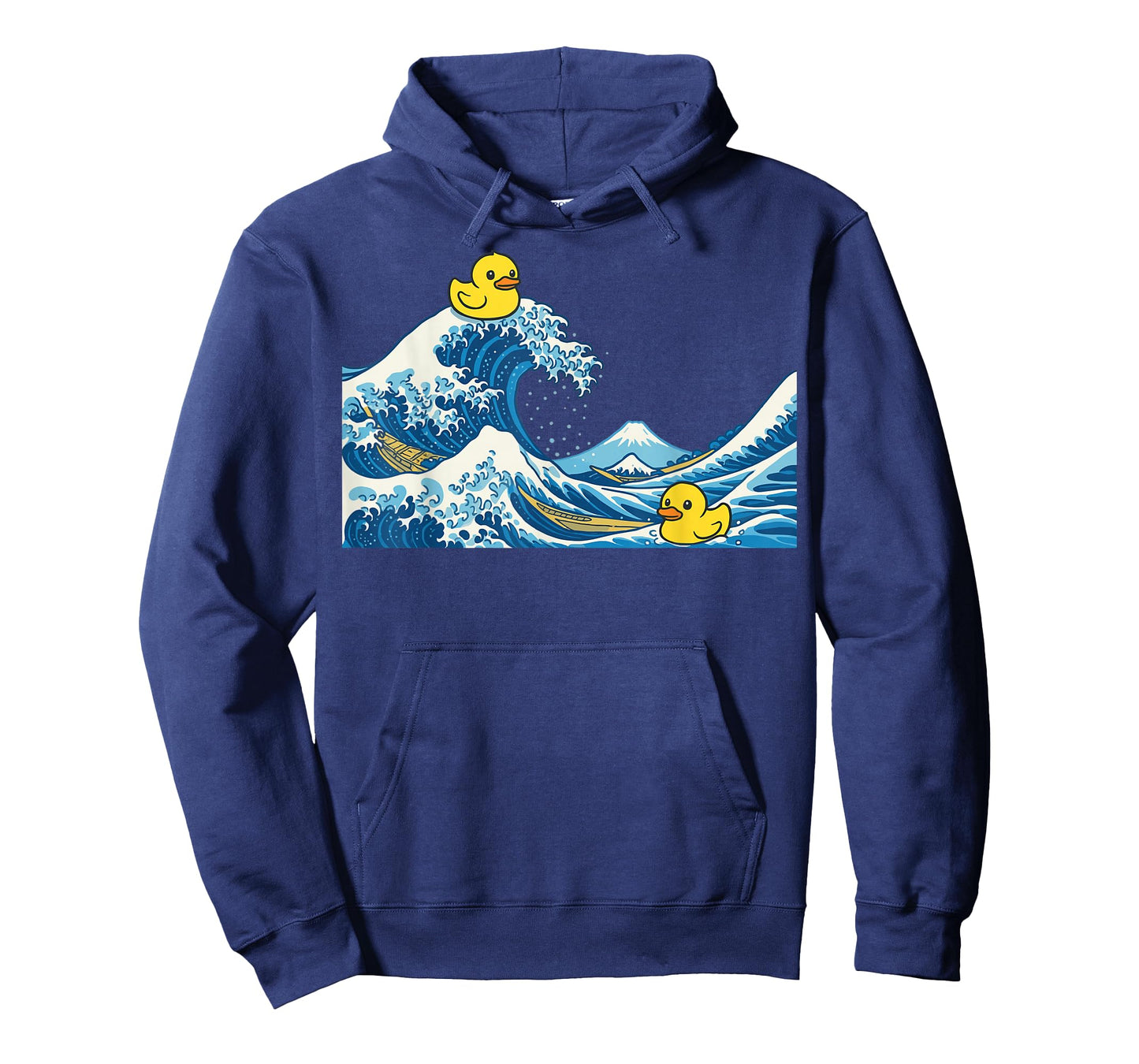 Rubber Duck Surfing Japanese Wave T-Shirt