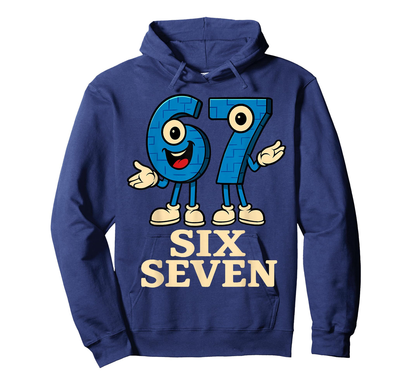 67 Six Seven 6-7 - Funny Italian Brainrot Kids Gaming Meme T-Shirt