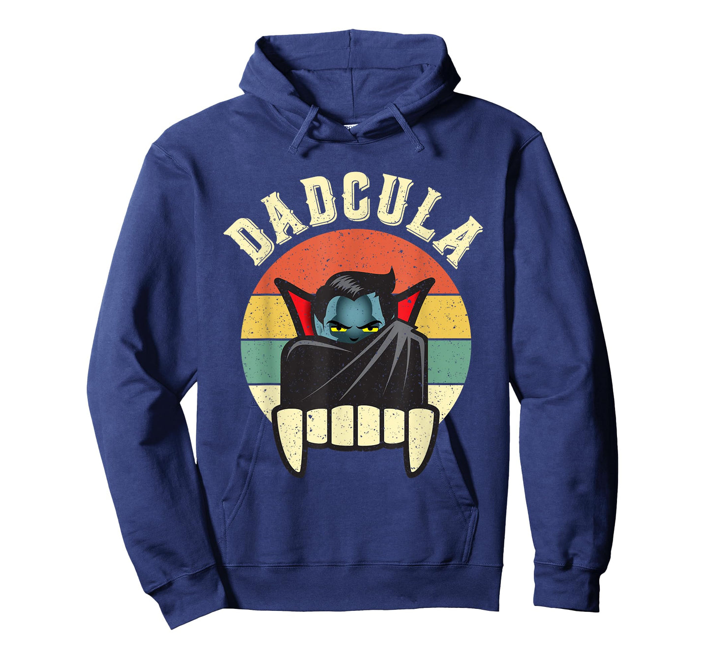 Dadcula Daddy Matching Family Halloween Dad Retro Vintage T-Shirt