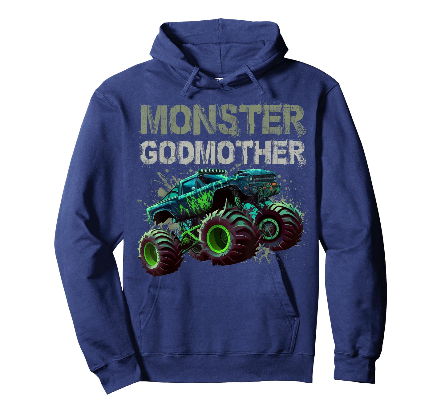 Monster Truck Godmother Family Matching Monster Truck Lovers T-Shirt