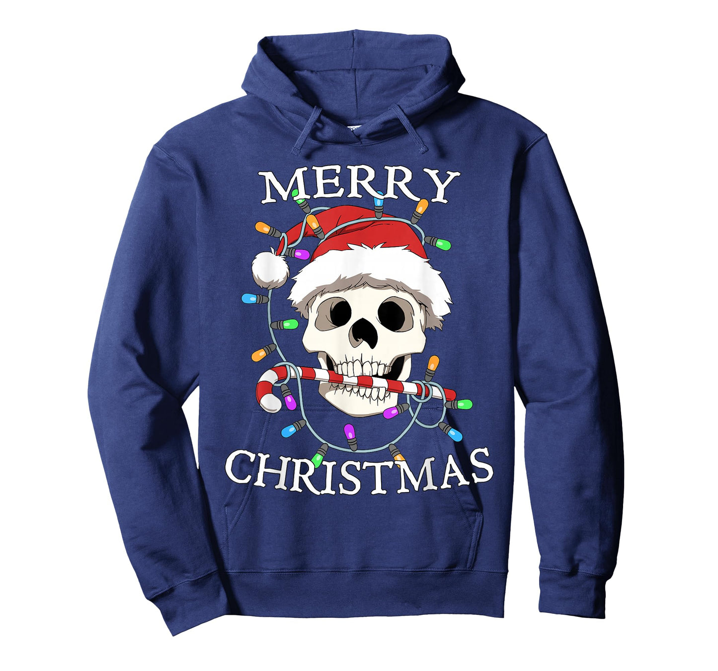 Merry Christmas Skull Skeleton Men Women T-Shirt