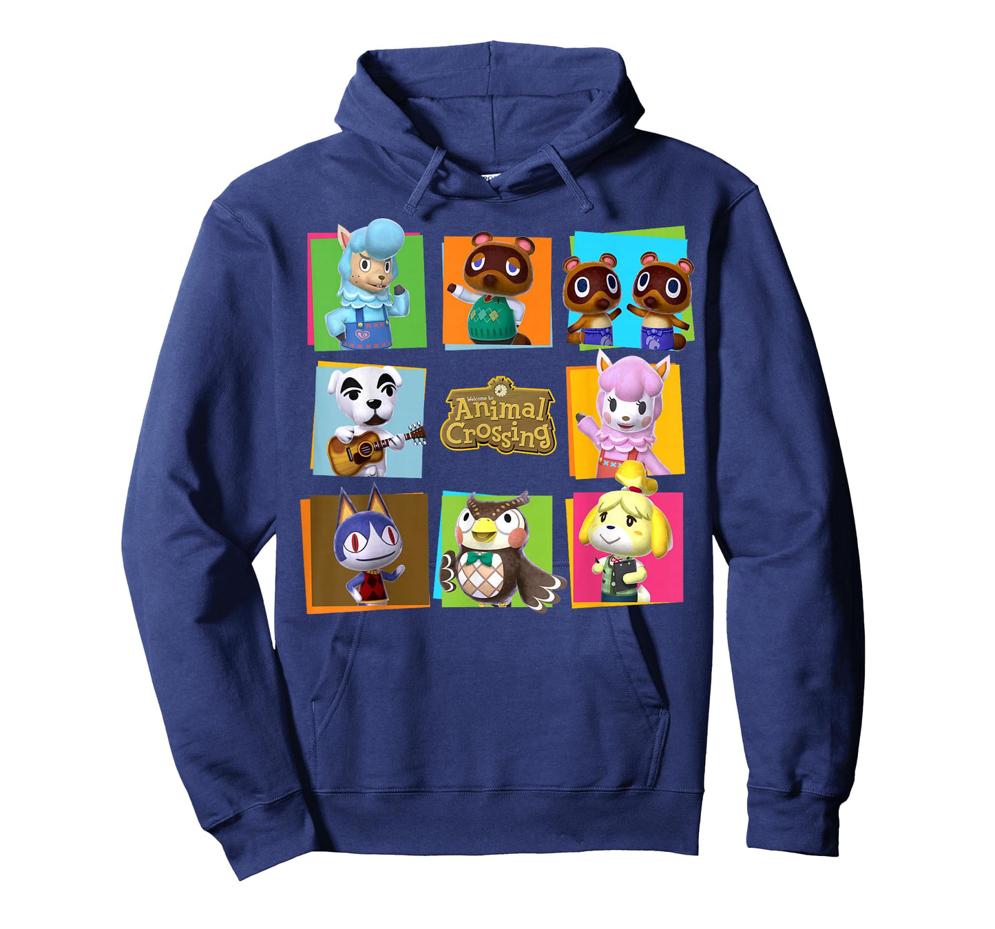 Animal Crossing Group Shot Panels T-Shirt