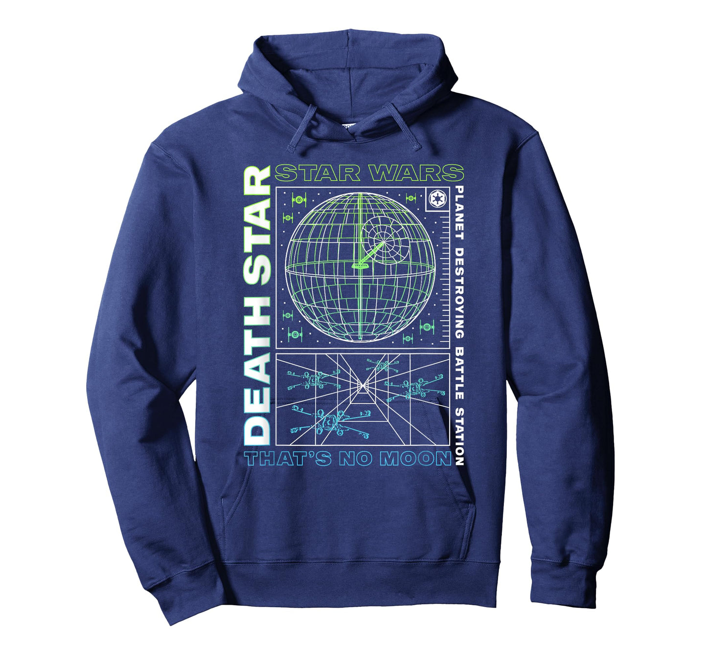 Star Wars Group Shot That's No Moon Death Star T-Shirt