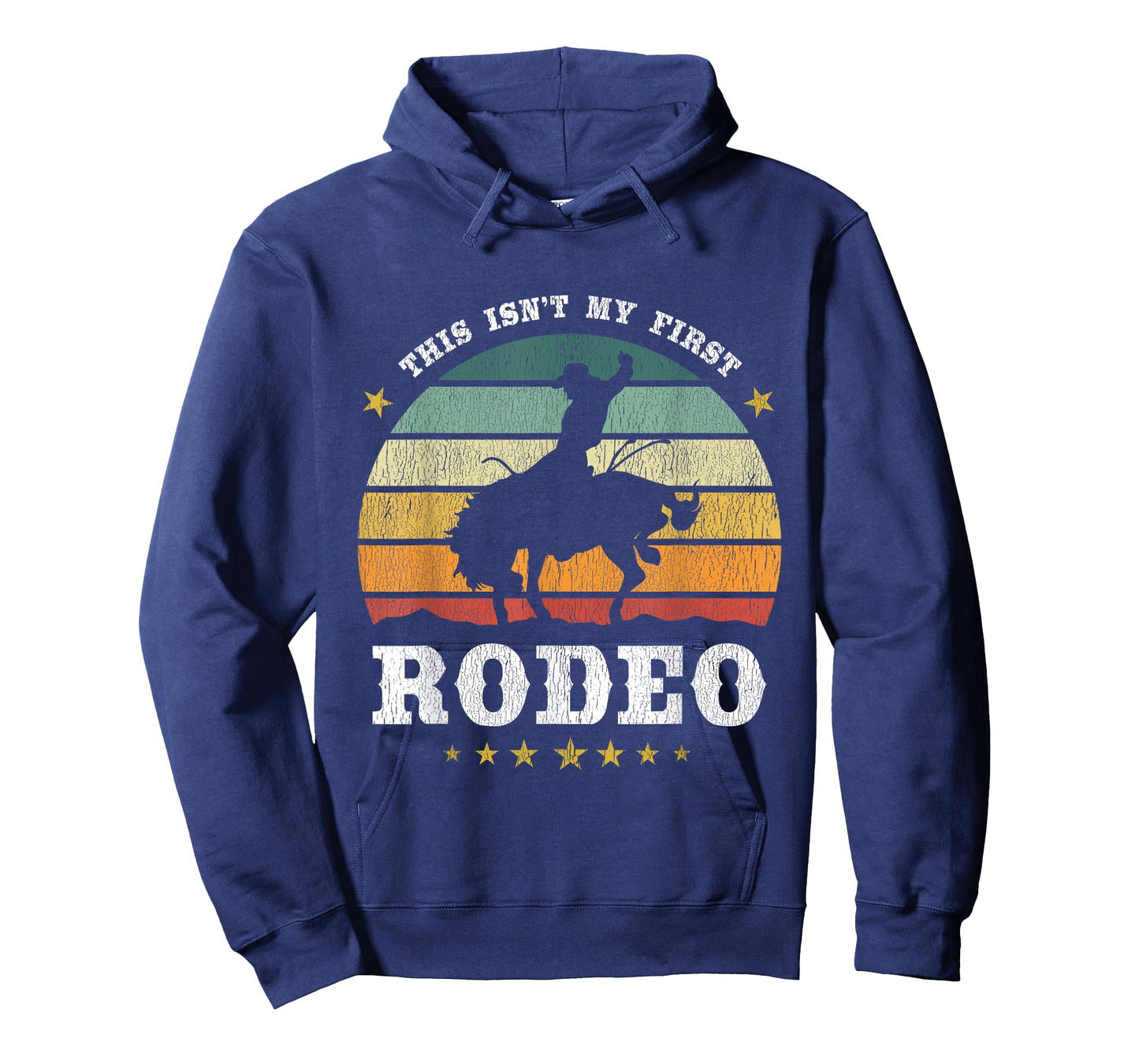 Americana This Isn't My First Rodeo Western Texan Retro Design T-Shirt