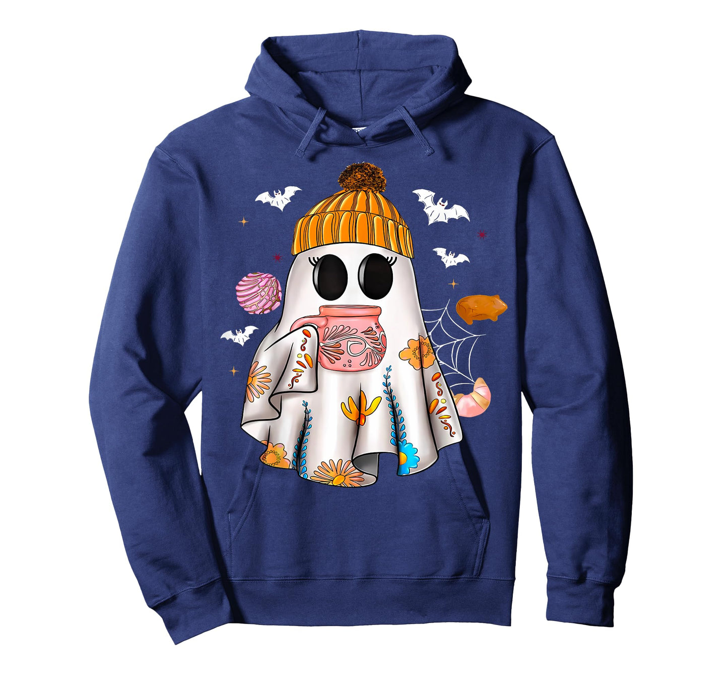 Ghost Spanish Halloween Mexican Spooky Conchas And Cucuys T-Shirt