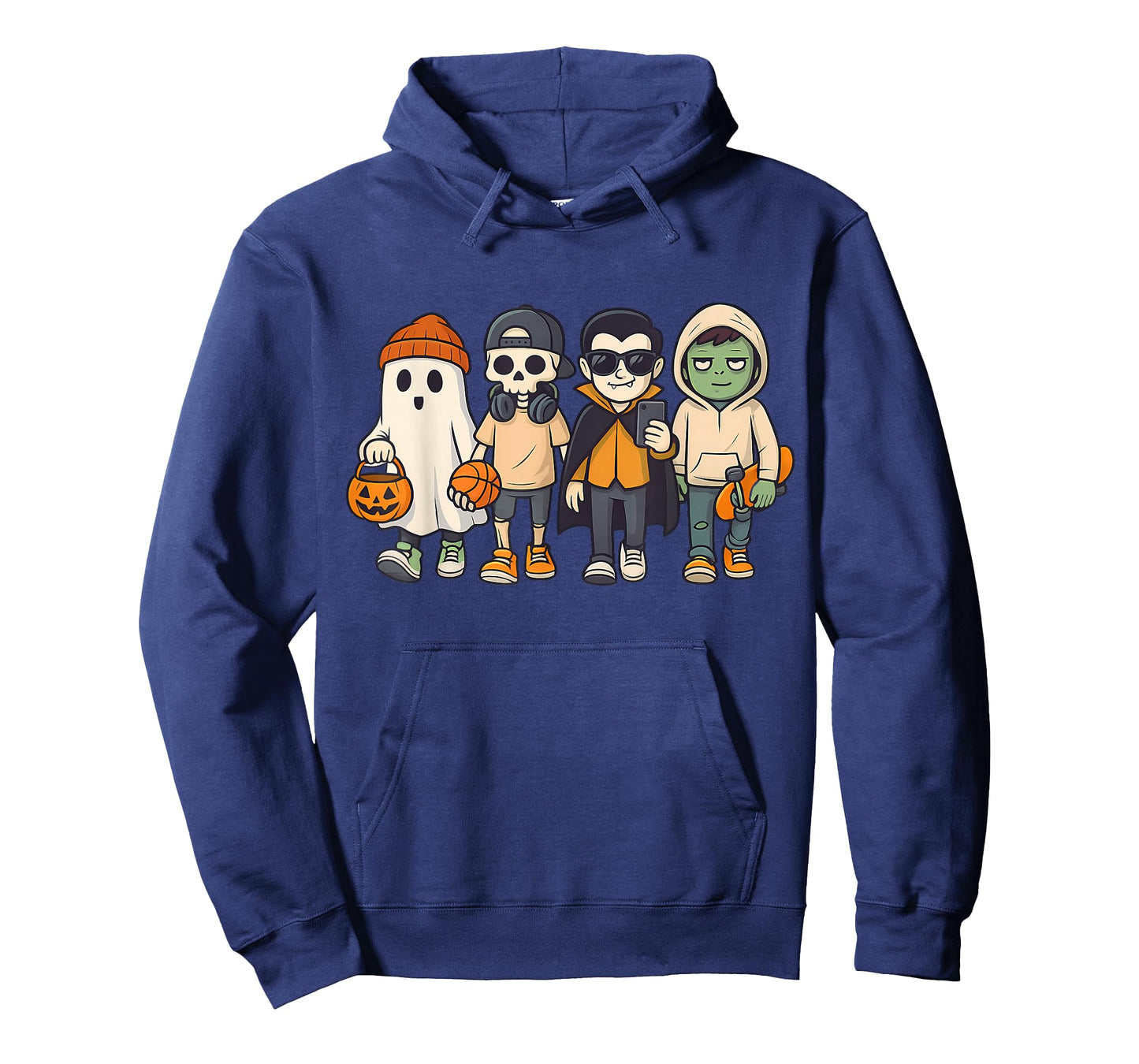 Halloween Group Costume Vampire Skeleton and Zombie T-Shirt