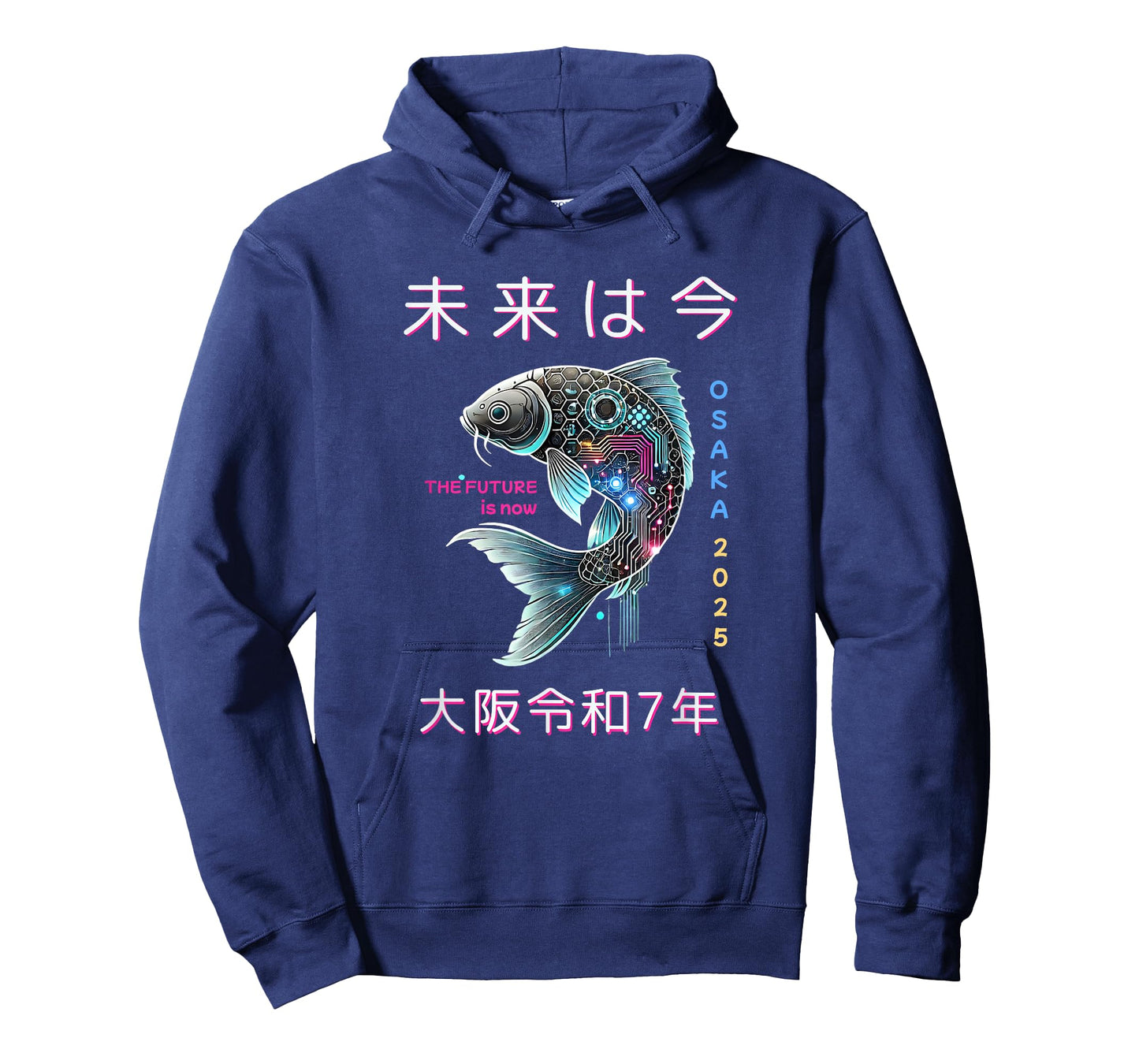 Osaka 2025 Japan Futuristic Koi Design. The Future is Now T-Shirt