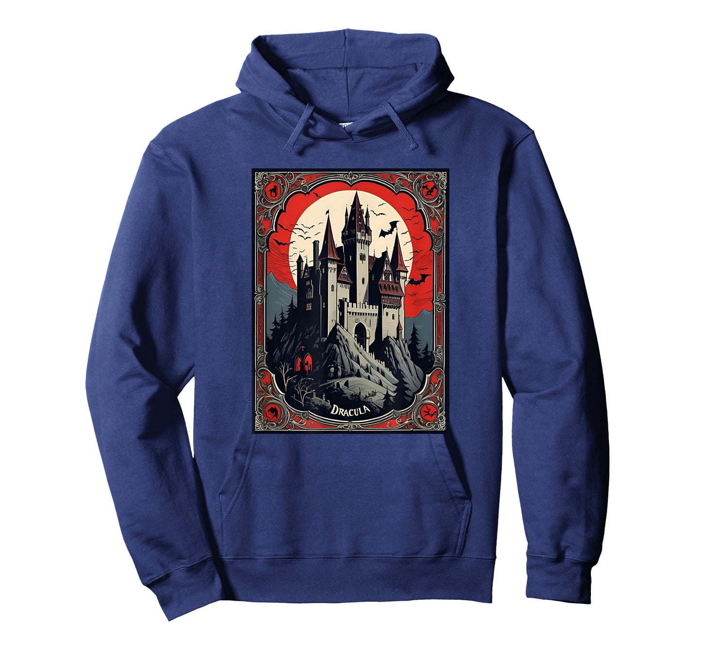 Dracula's Castle Book Cover Illustration T-Shirt