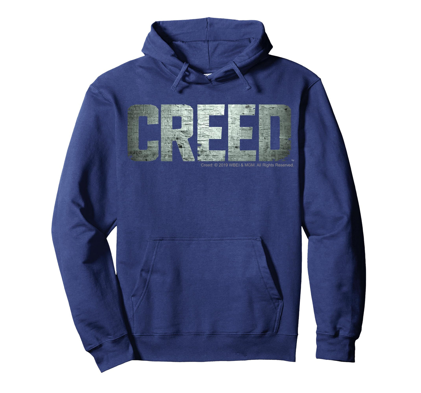 Creed Distressed Silver Movie Logo T-Shirt