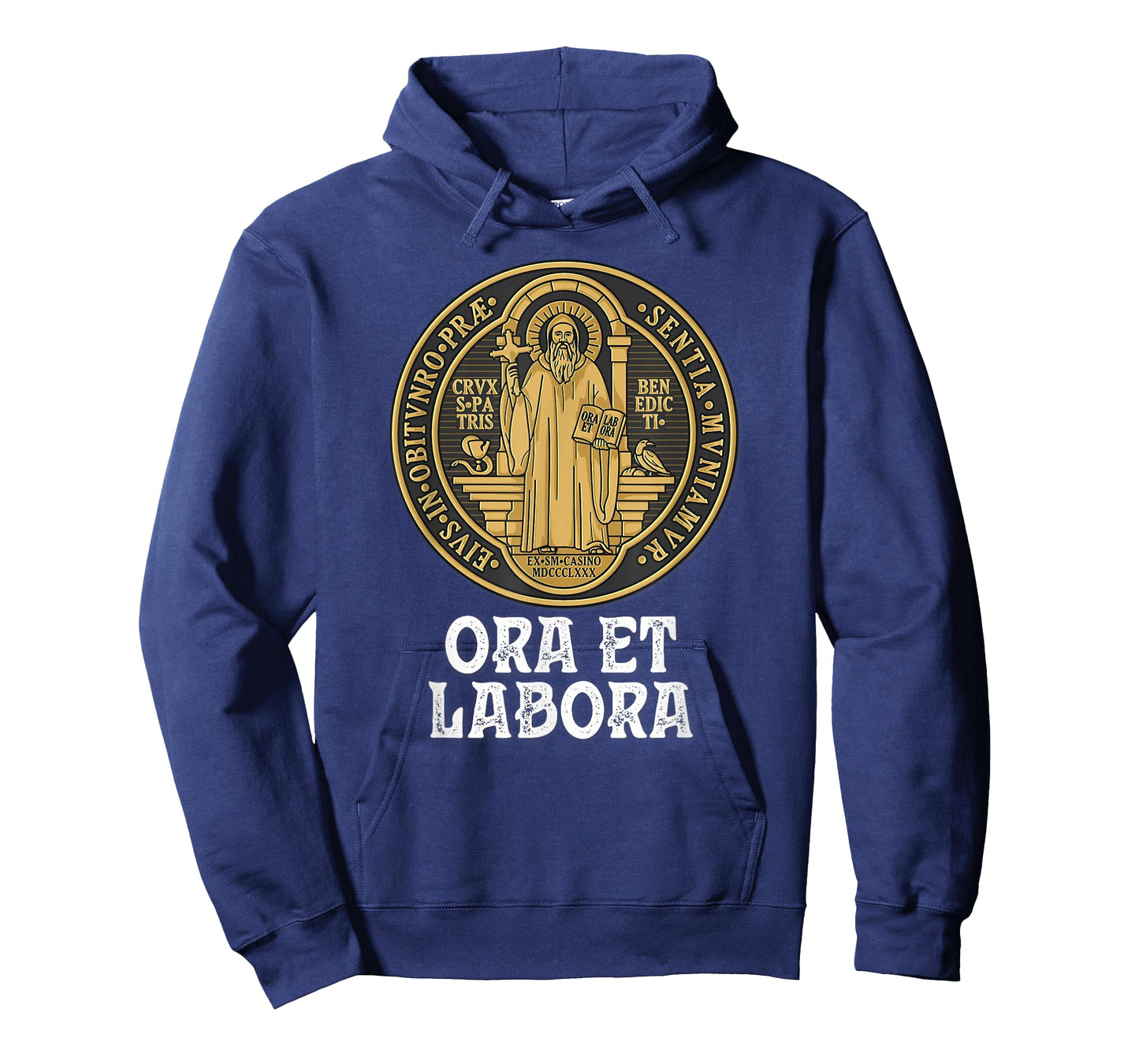 Saint Benedict Medal Traditional Catholic T-Shirt