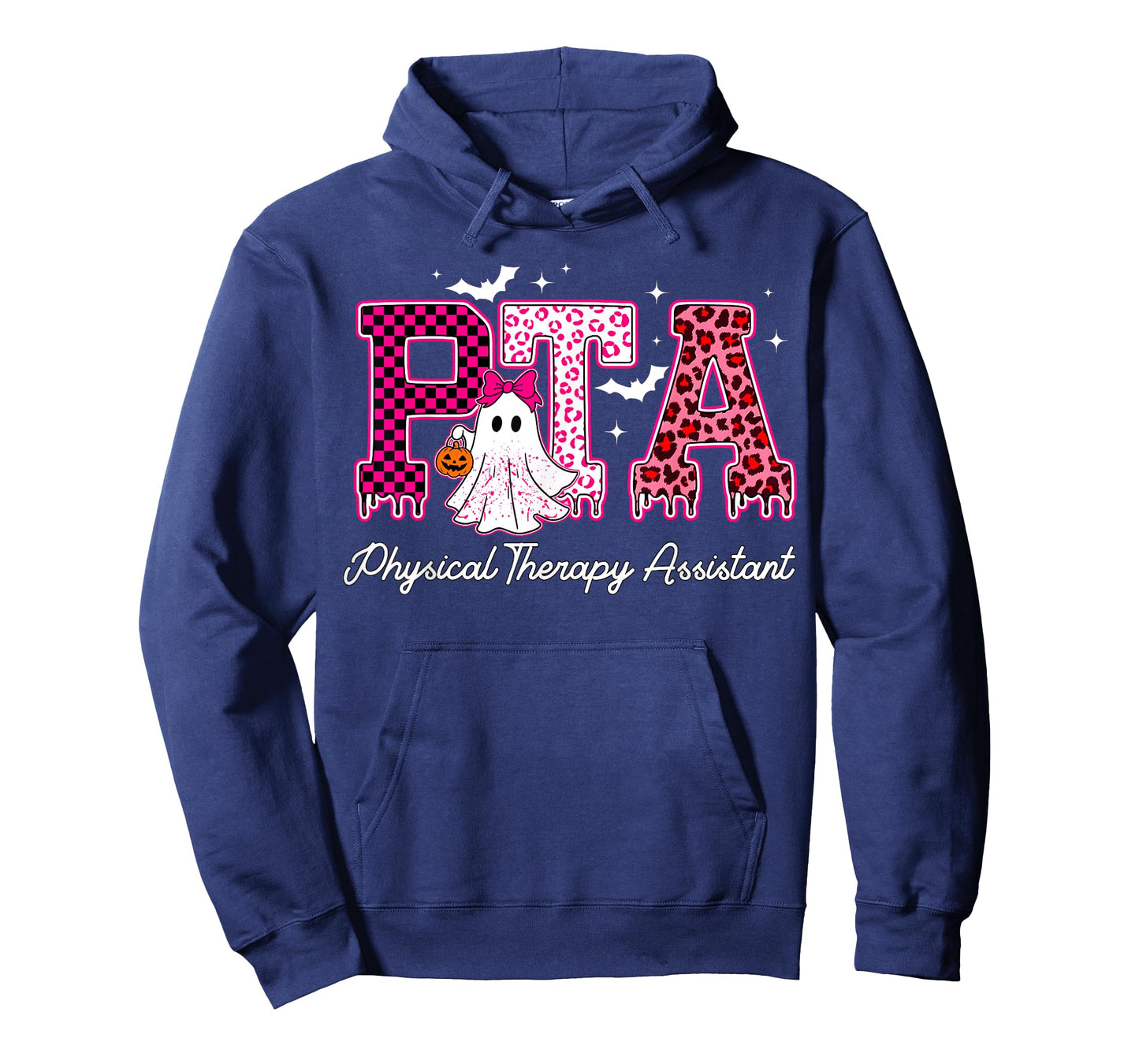 PTA Physical Therapy Assistant Fall Halloween Spooky Season T-Shirt