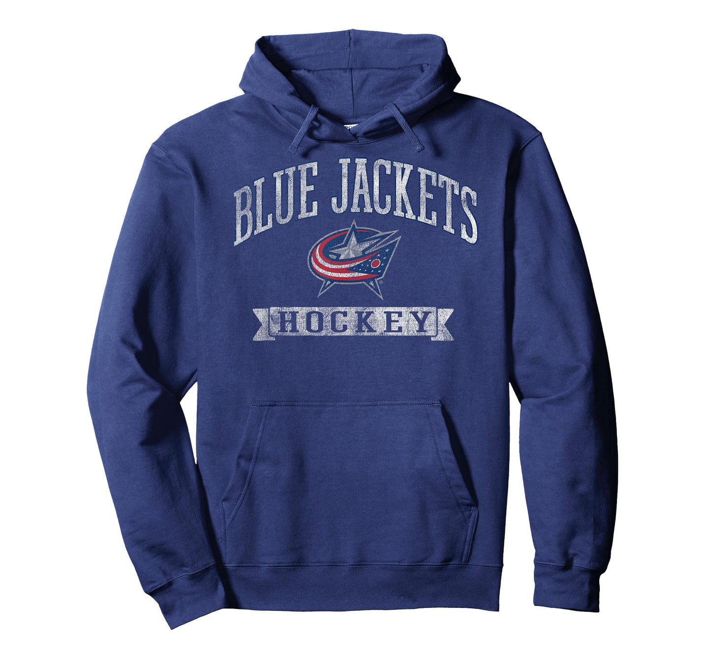 Columbus Blue Jackets Vintage Hockey Dark Heather Licensed T-Shirt