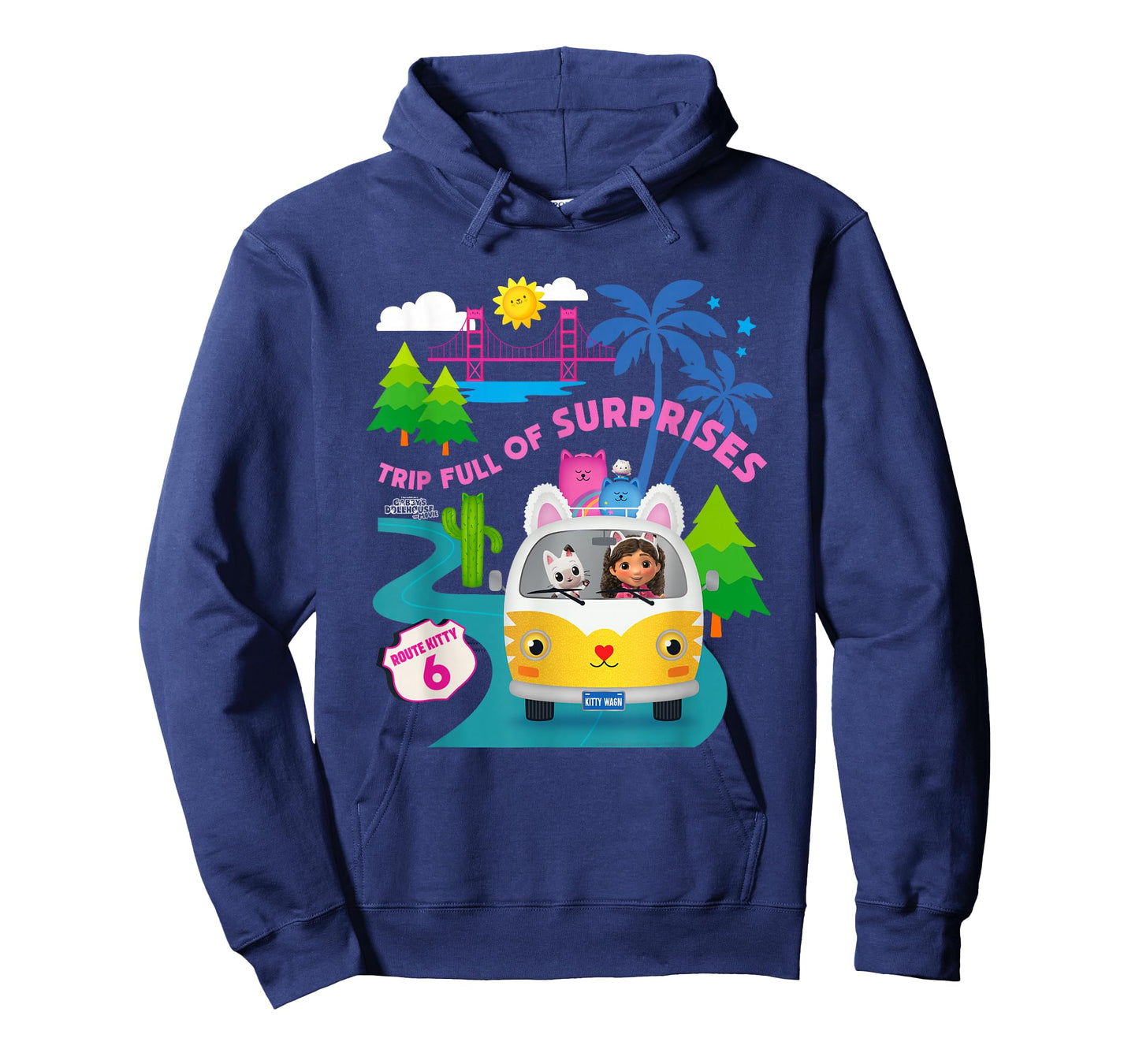 DreamWorks Gabby's Dollhouse The Movie Full of Surprises T-Shirt