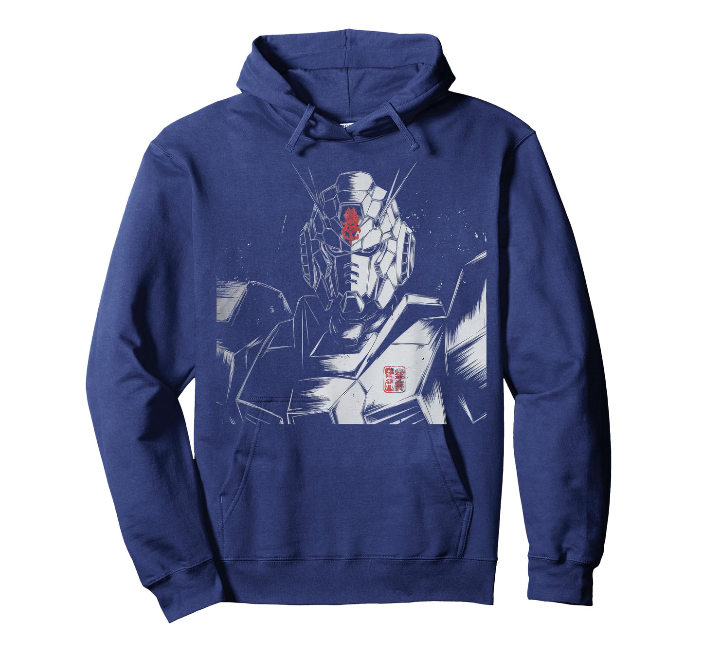 Mecha Tshirt Japanese Mecha Robot Head Anime Art Ukiyo-E T-Shirt