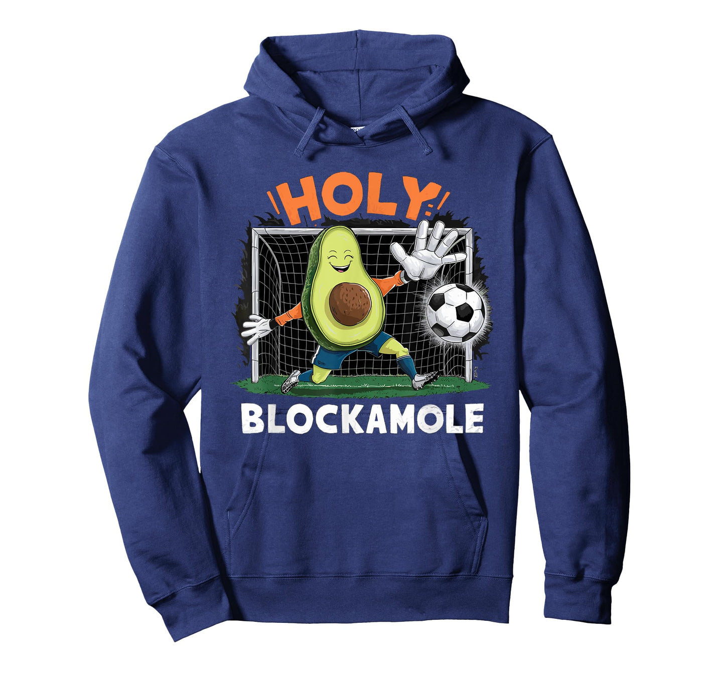 Avocado Football Player Holy Blockamole Cute Avocado Soccer T-Shirt