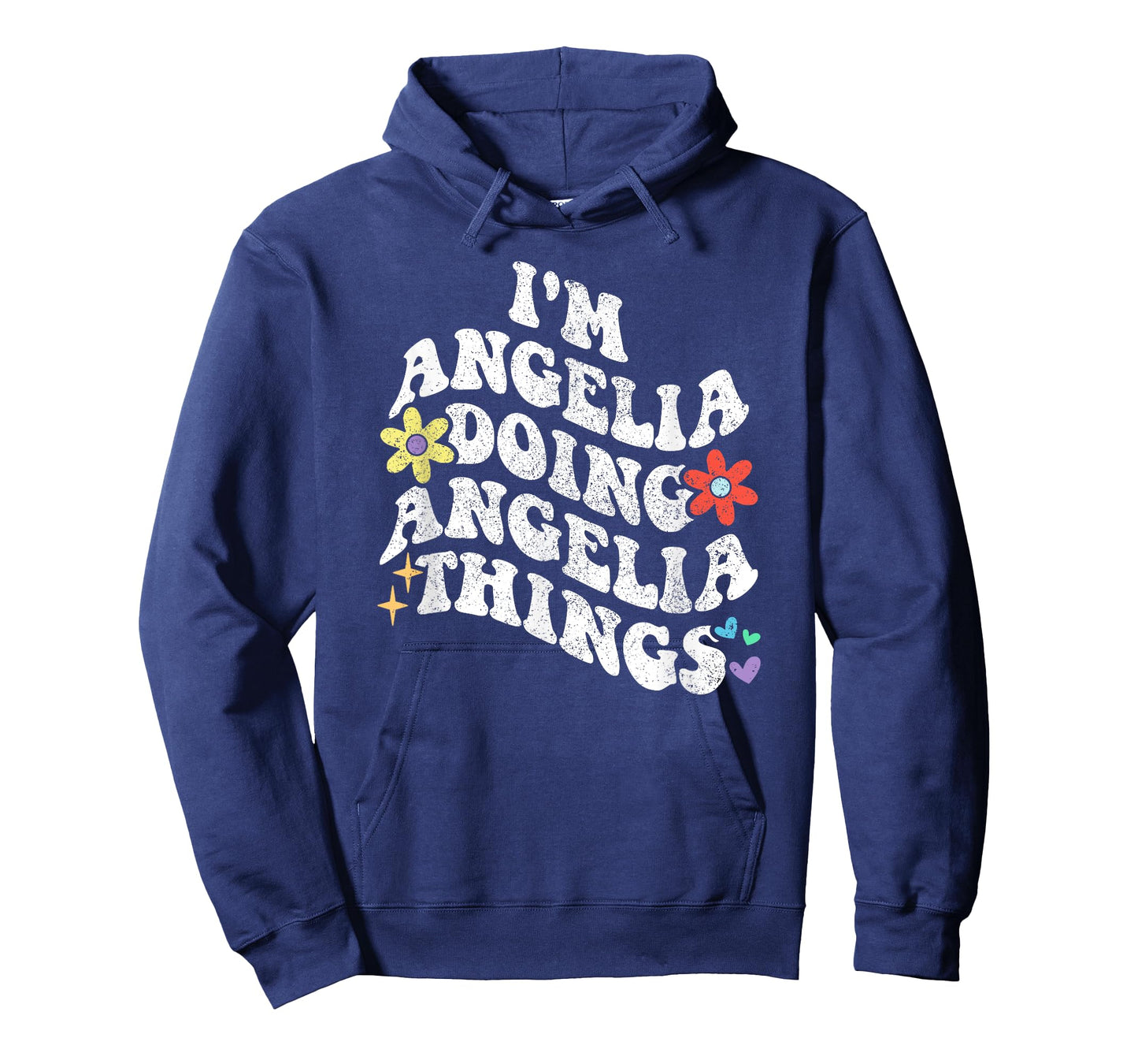 Retro Groovy Im ANGELIA Doing ANGELIA Things Funny Mother's T-Shirt