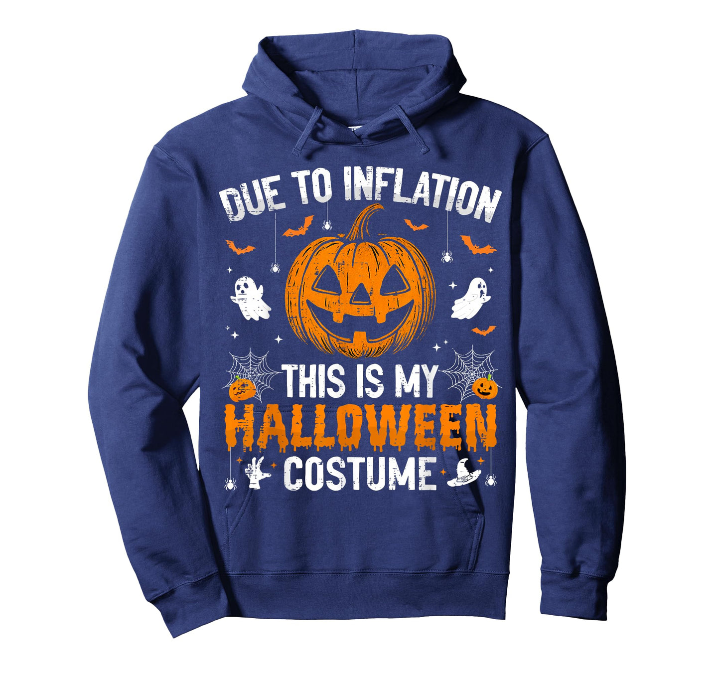 Due To Inflation This Is My Halloween Costume Funny Pumpkins T-Shirt