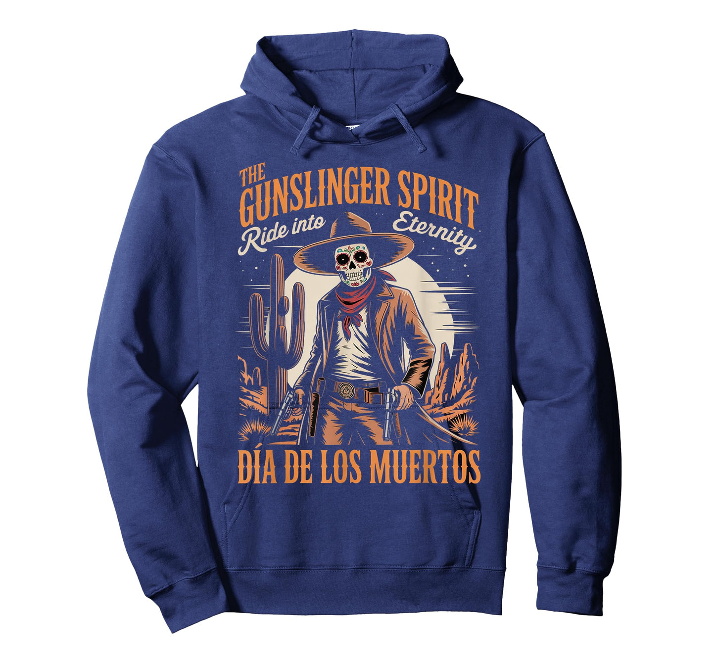 Cowboy Skeleton Día de Los Muertos T-Shirt