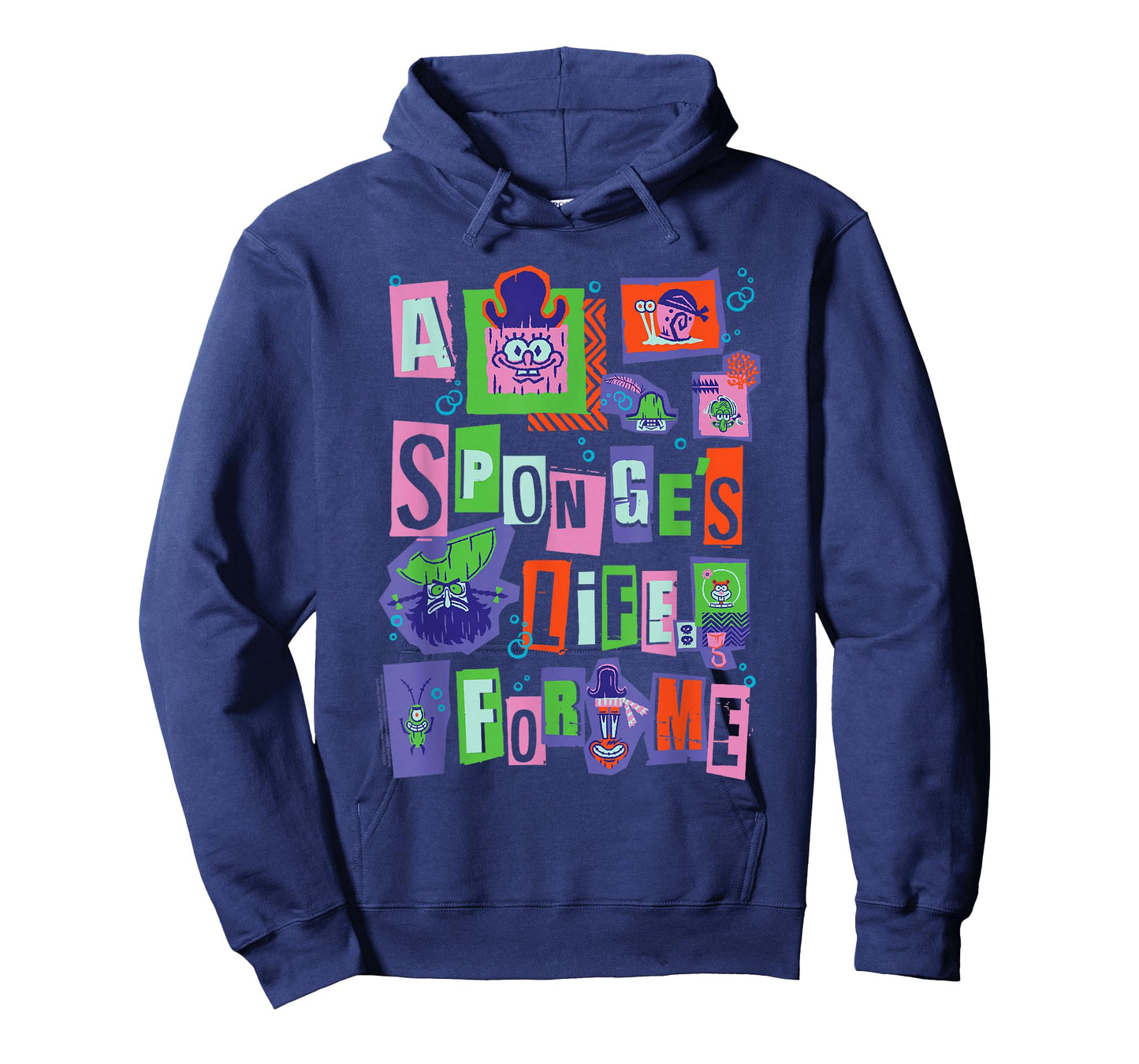 The Spongebob Movie A Sponge's Life for Me Pirates Cartoon T-Shirt