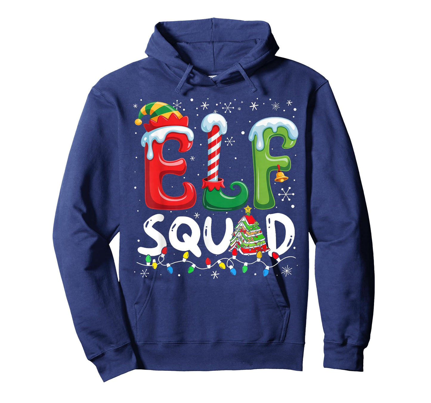 ELF Squad Funny Christmas ELF Student Teacher Men Women Kids T-Shirt
