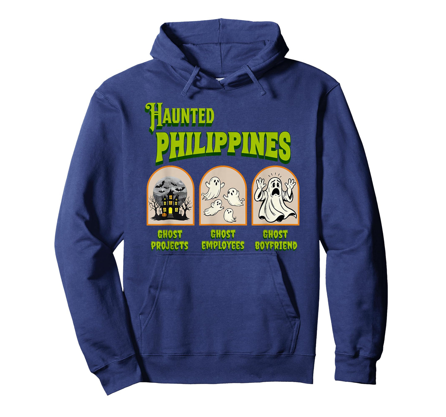 Haunted Philippines Halloween Filipino Sarcasm T-Shirt