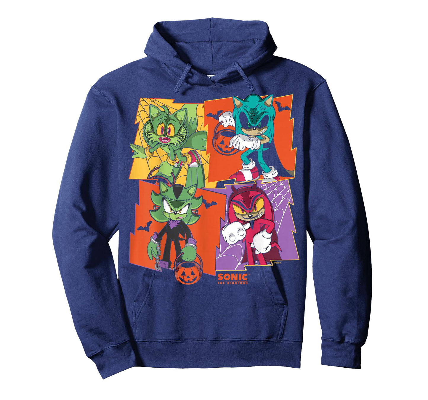 Sonic The Hedgehog Halloween Creepy Monster Portraits T-Shirt