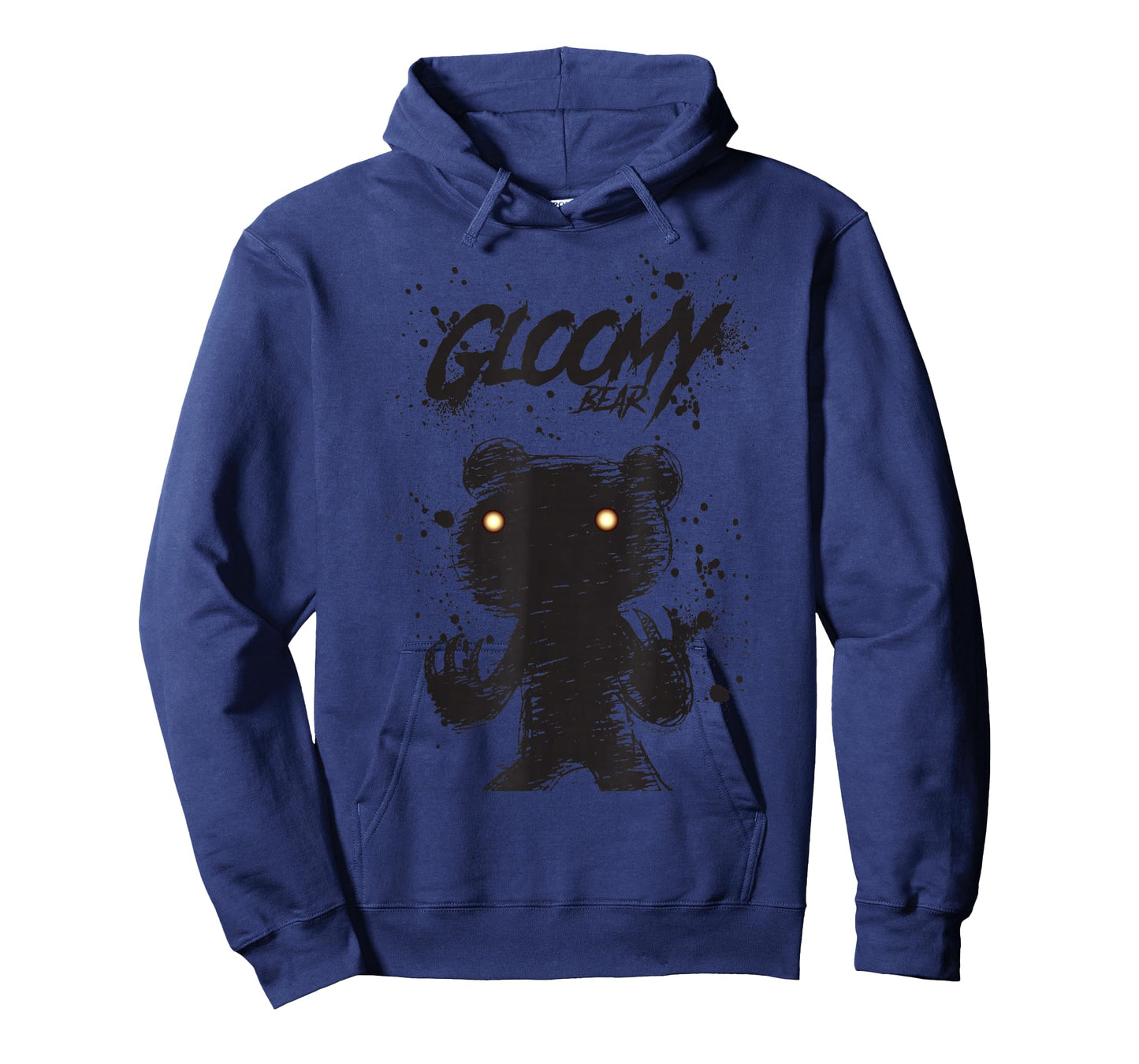 Gloomy Bear Naughty Grizzly Black Shadow Abstraction Anime T-Shirt