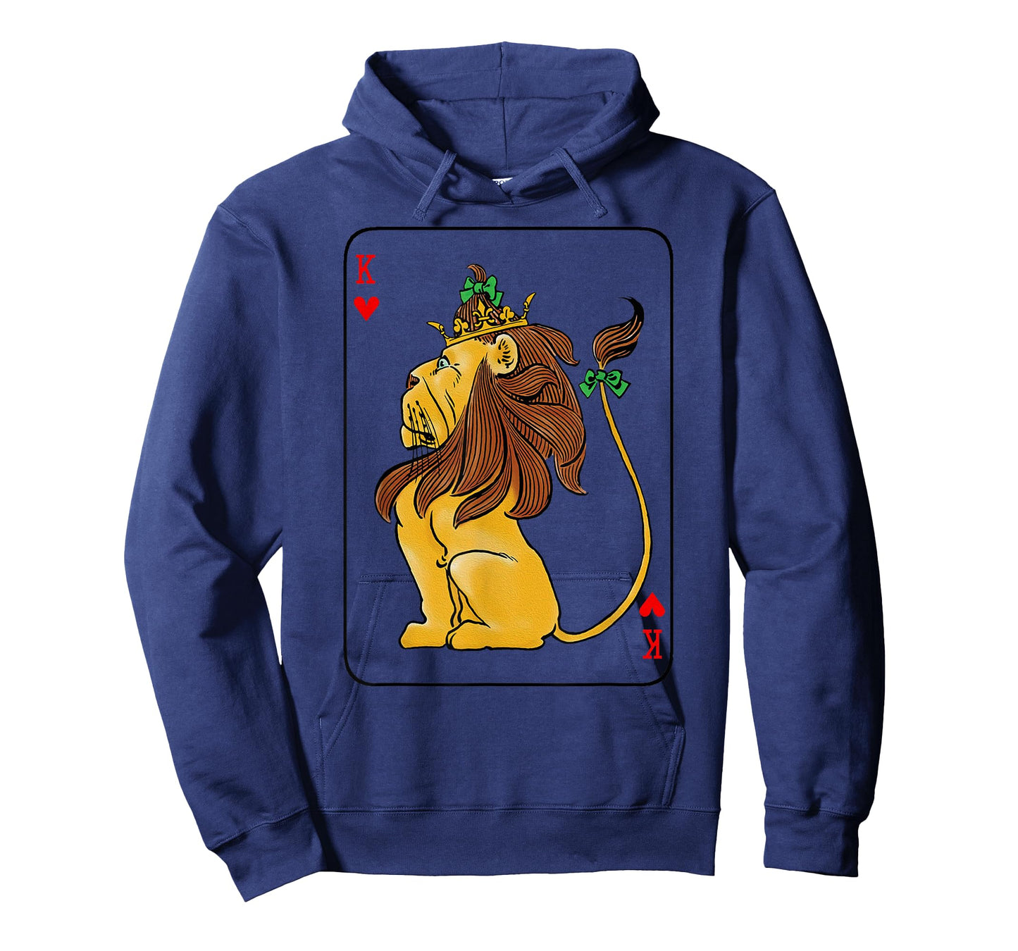 OZ Lion Card King of the Jungle Wizard of OZ Cowardly Lion T-Shirt