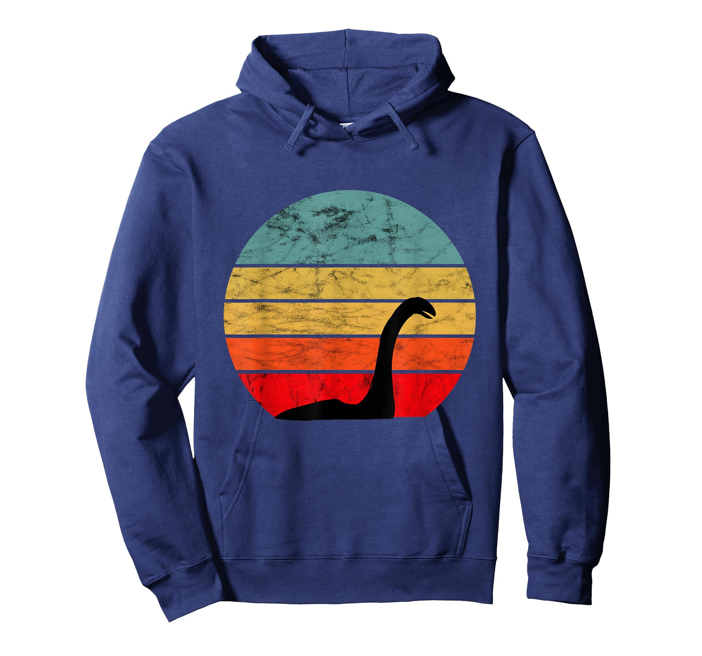 Loch Ness See Monster Retro Vintage Sunset Nessie T-Shirt
