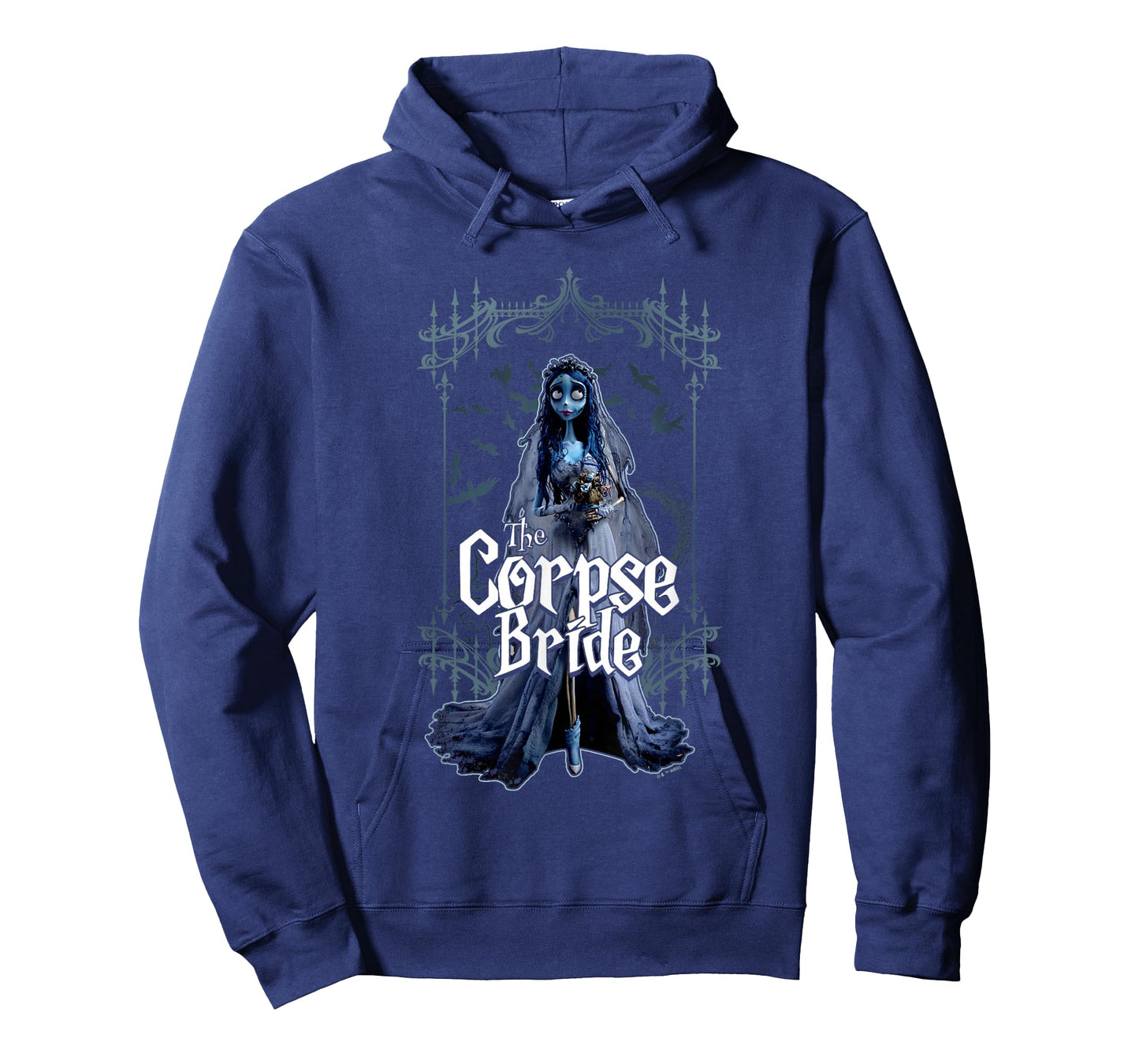 Corpse Bride Emily The Corpse Bride Scary Frame Portrait T-Shirt