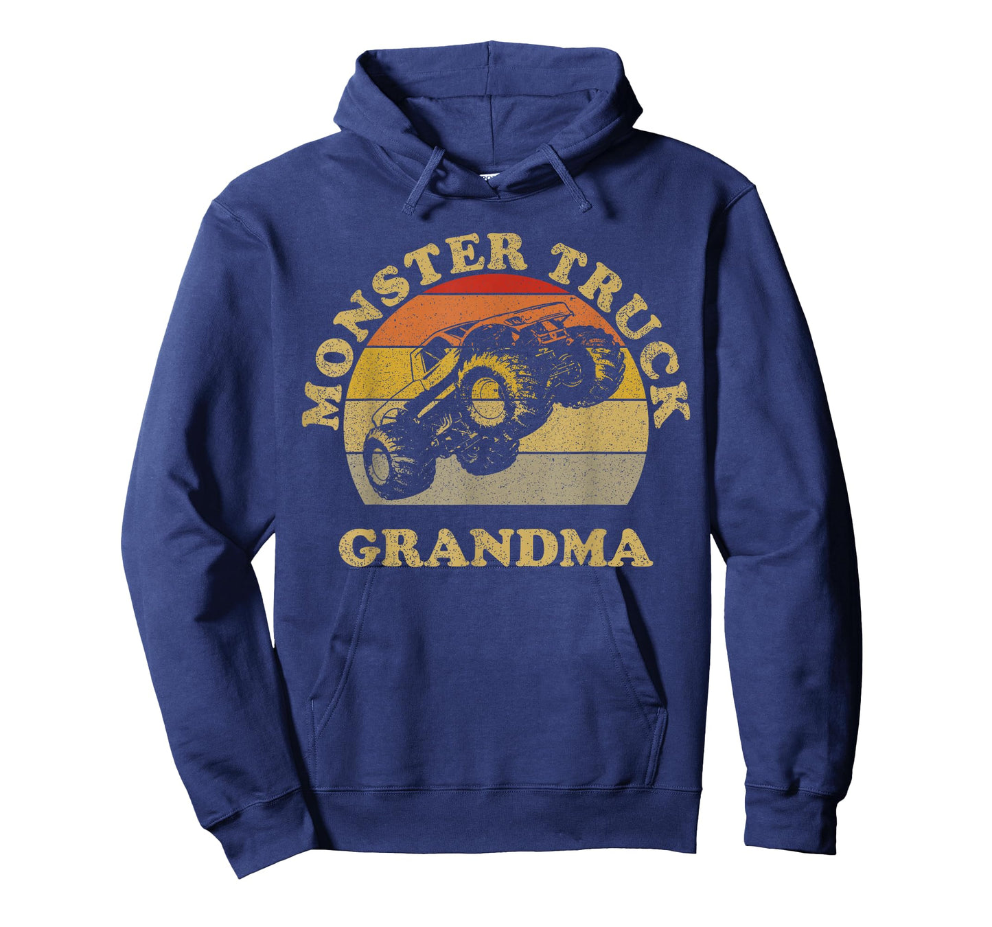 Vintage Monster Truck Shirt Monster Truck Grandma Retro Tee T-Shirt