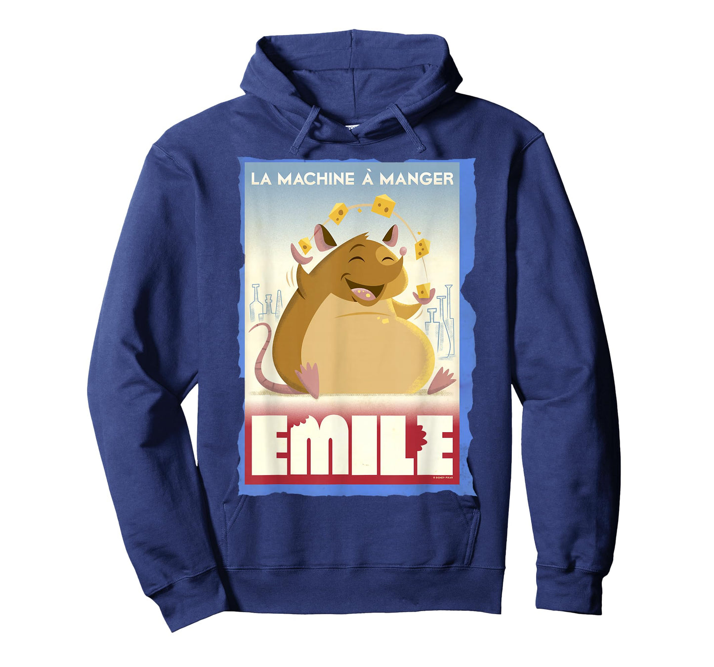 Disney Pixar Ratatouille Emile Eating Poster T-Shirt