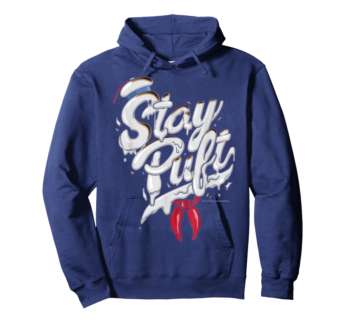 Ghostbusters Stay Puft Marshmallow Man Style Font T-Shirt T-Shirt