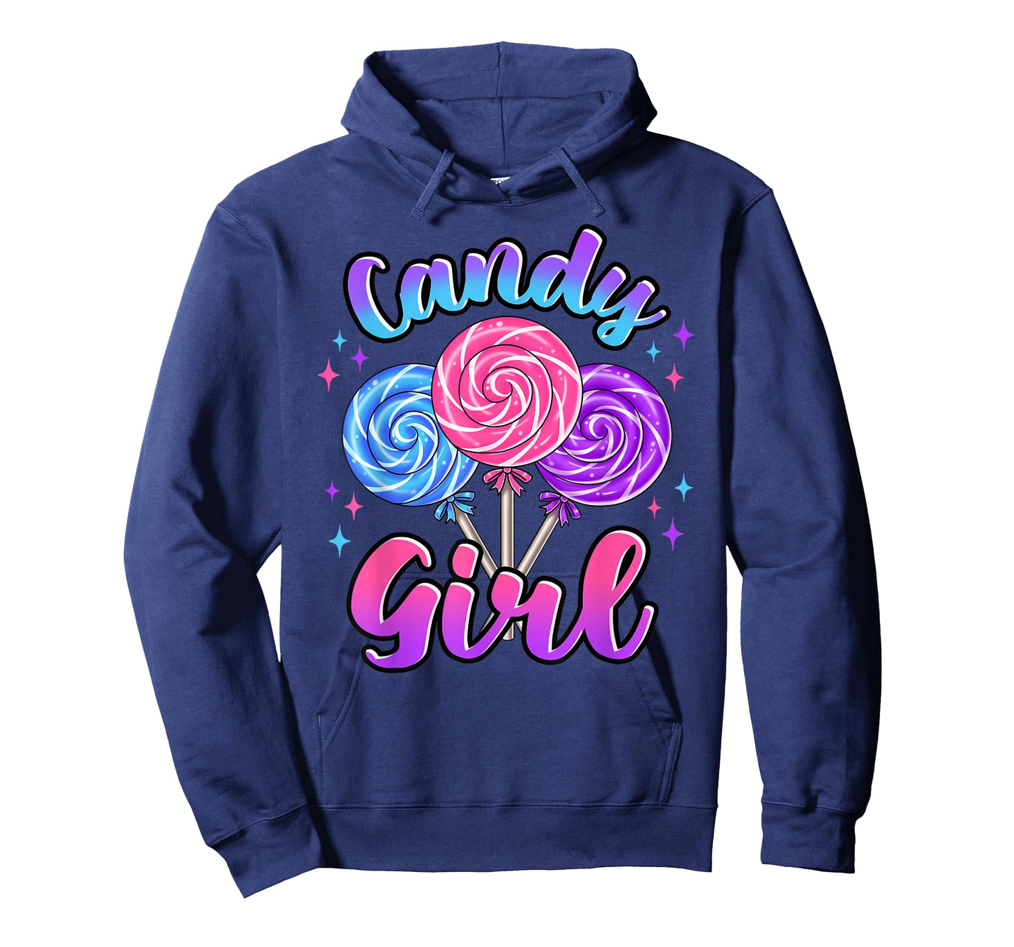 Cute Lollipop Candy Design for Women Girl Toddler Kids T-Shirt