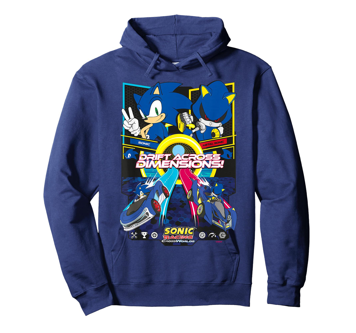 Sonic Racing CrossWorlds - Sonic VS Metal Sonic T-Shirt
