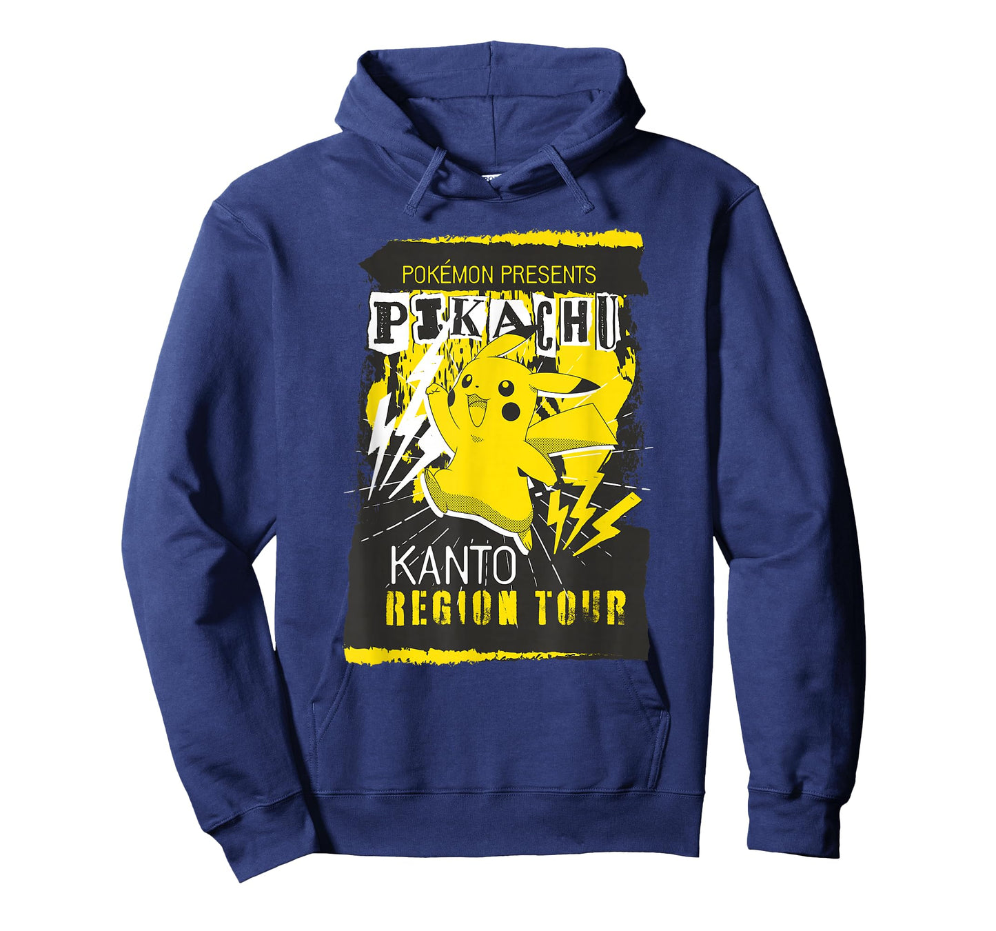 Pokémon Pikachu Rock Concert Kanto Region Tour Poster T-Shirt