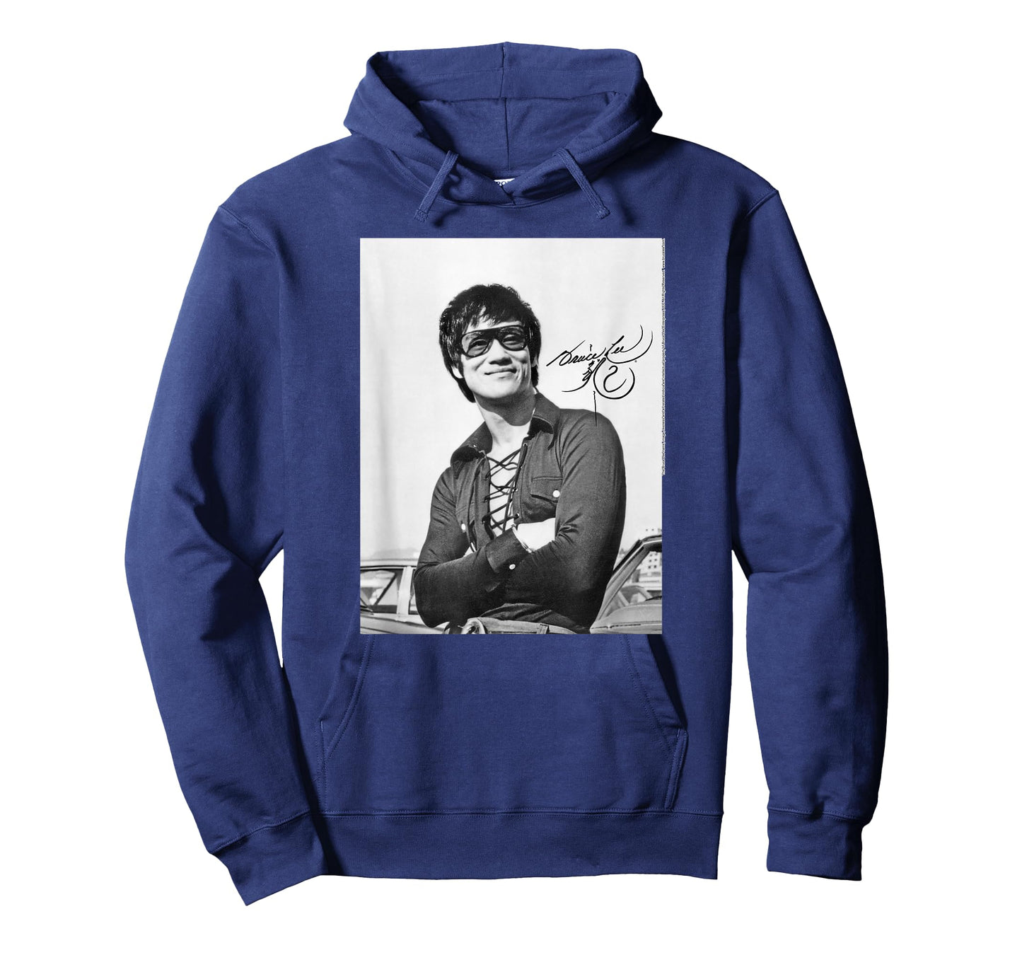 Bruce Lee Black and White Vintage Portrait Cool Pose 1970's T-Shirt