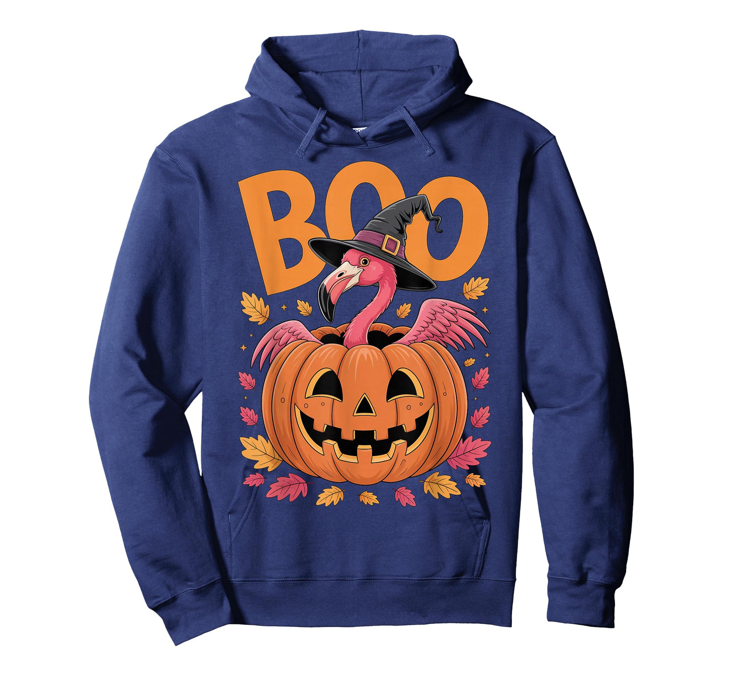 Flamingo Costume on Pumpkin Halloween Flamingo T-Shirt
