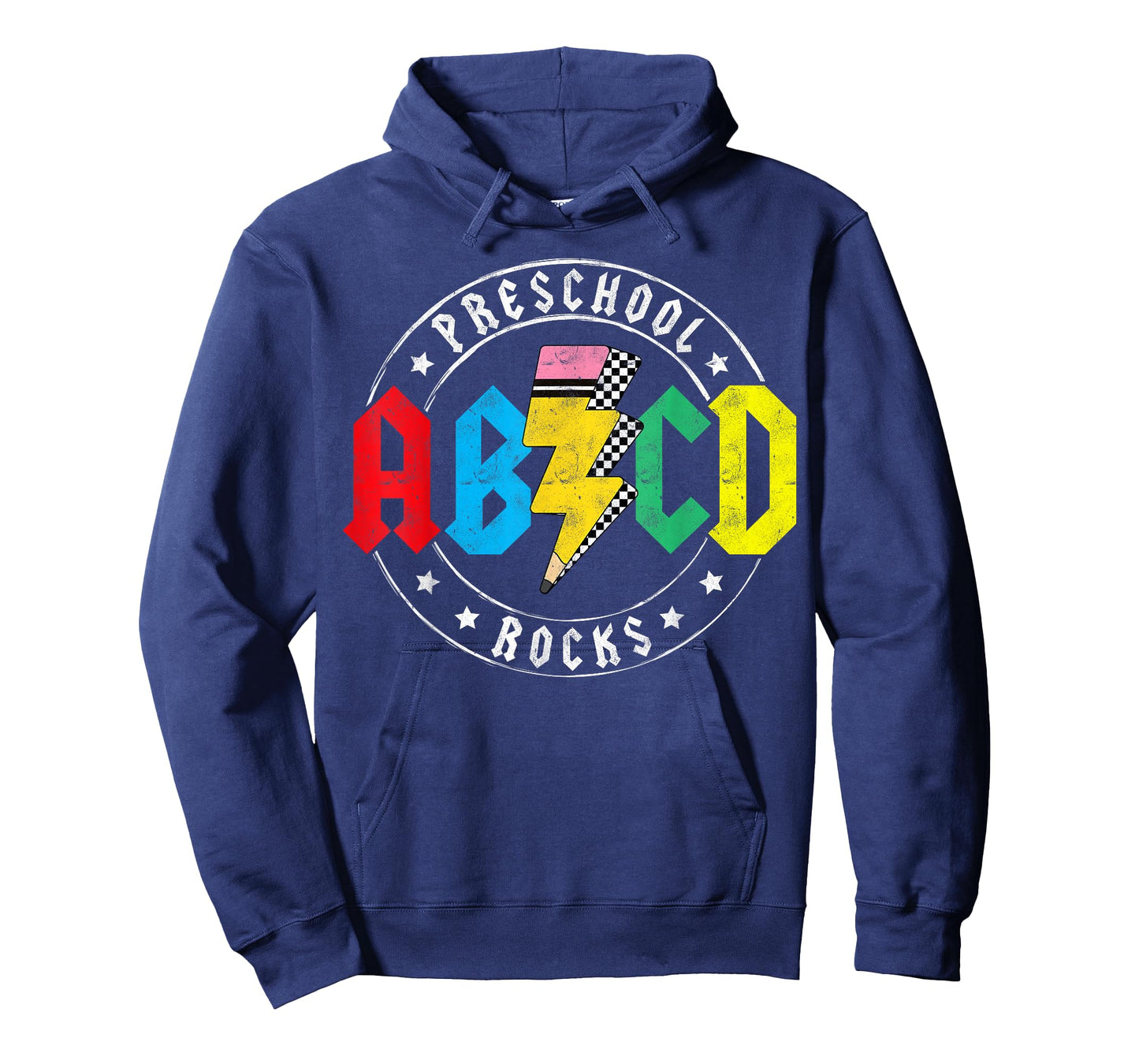 ABCD Preschool Rocks 1st Day Pre-K Teacher Back To School T- T-Shirt