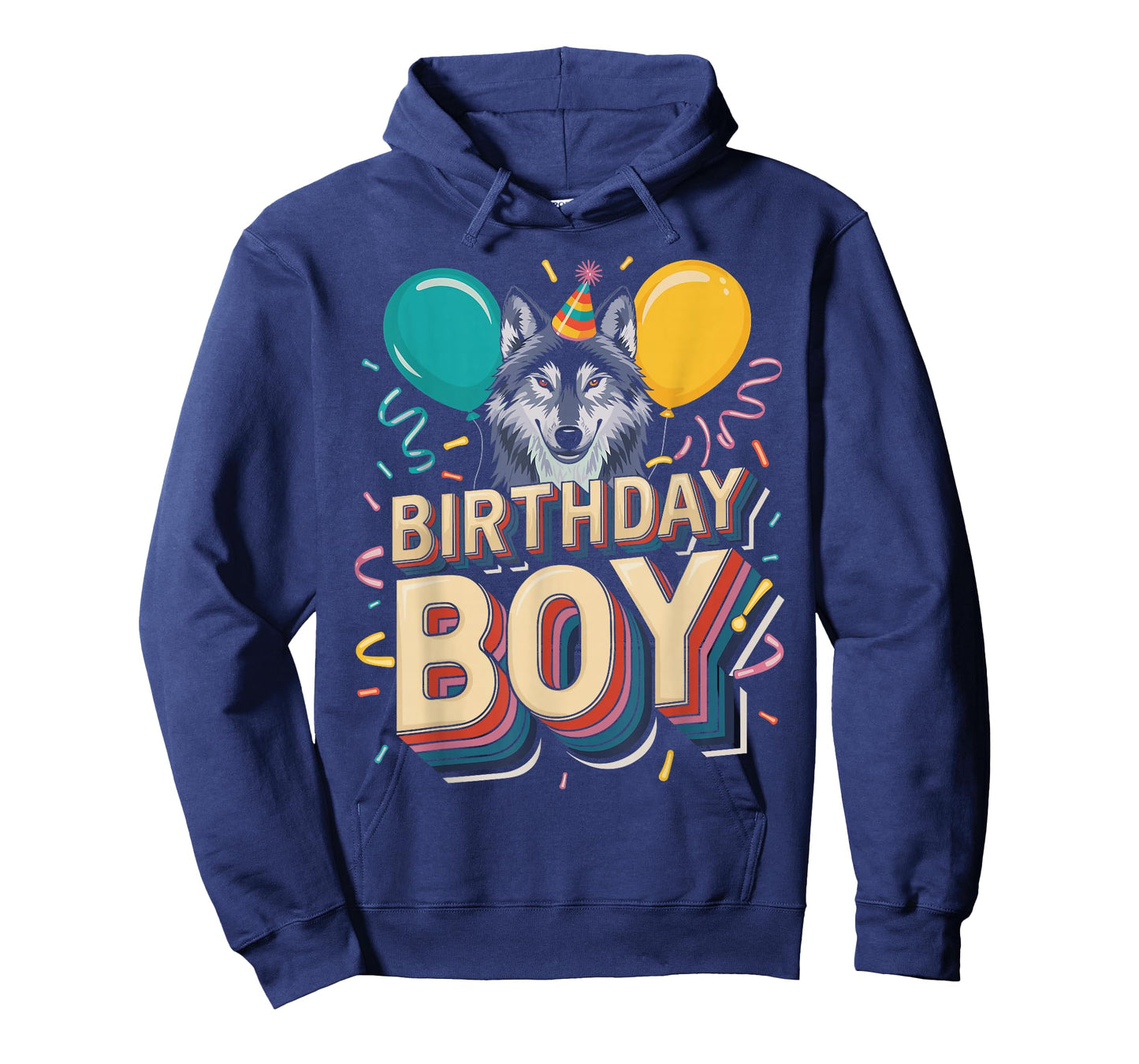 Birthday Boy WOLF Shirt Cute WOLF T Shirt for Birthday Wolve T-Shirt