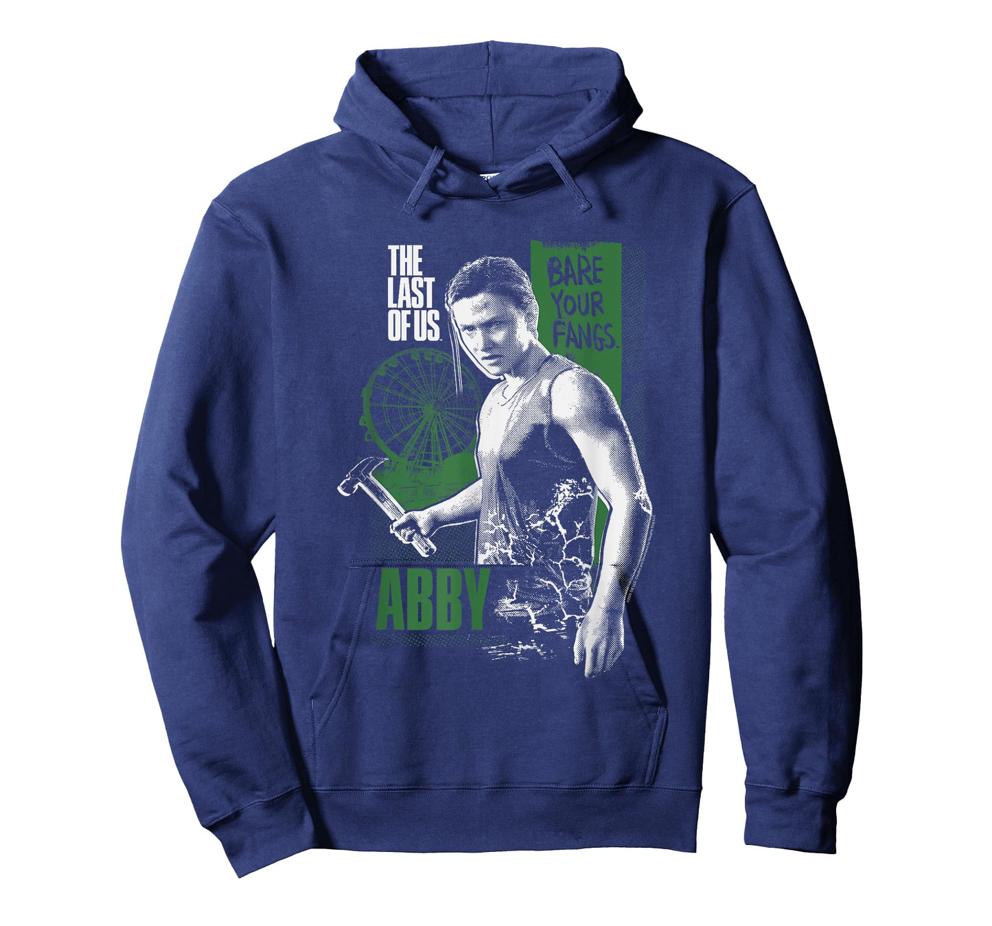 The Last of Us Abby Hammer Bare Your Fangs Video Game T-Shirt