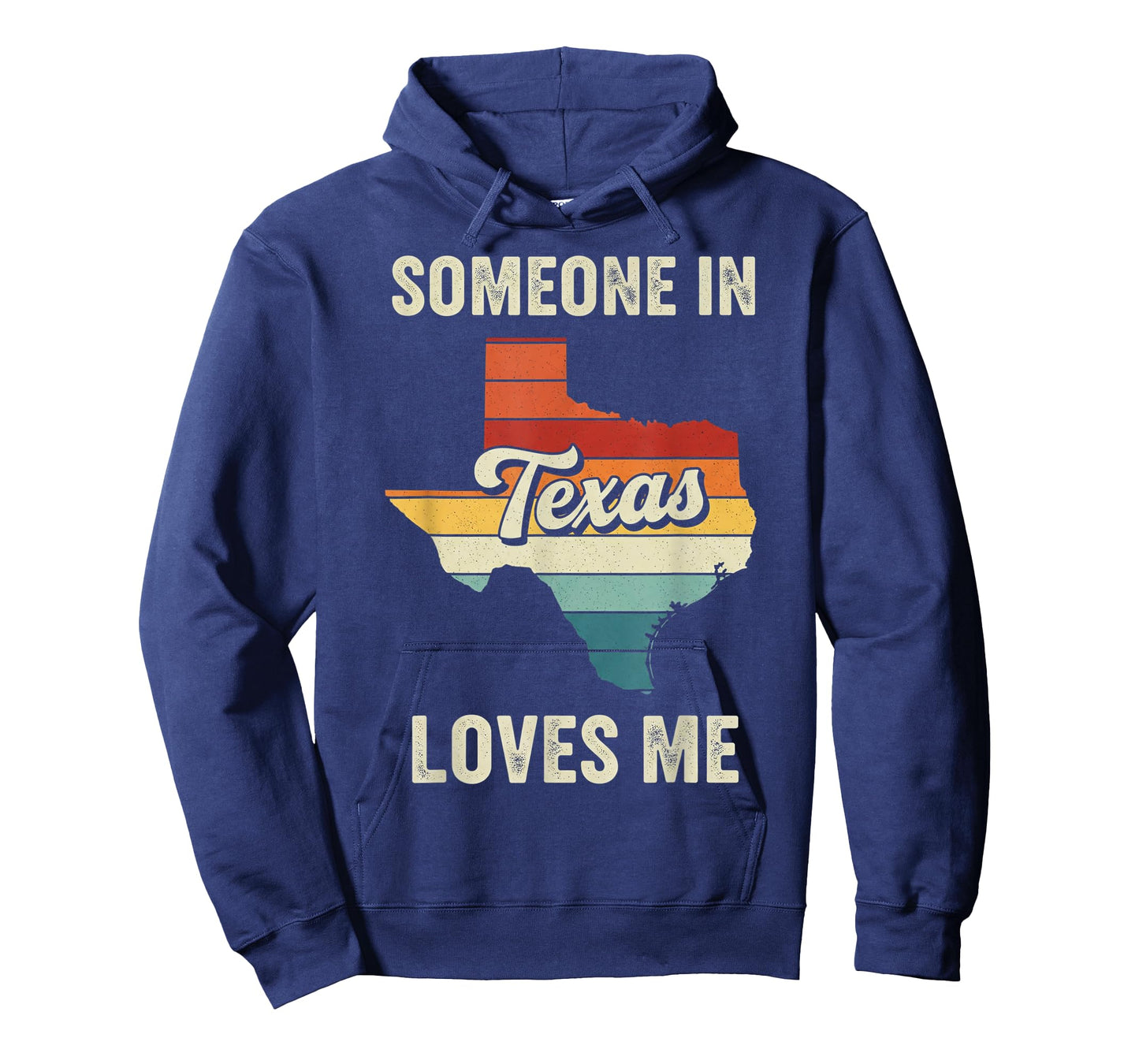 Someone In Texas Loves Me Retro Texas Vintage State T-Shirt