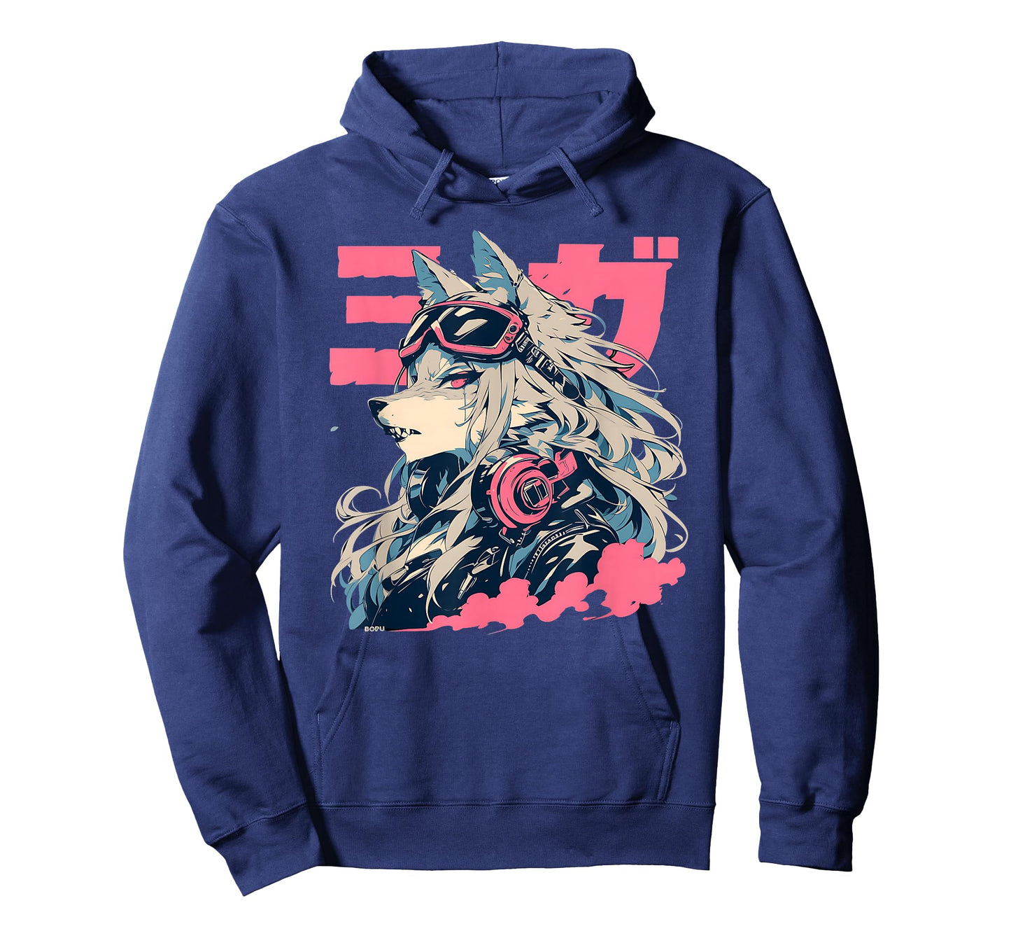 Goth Grunge Demon Anime Furry Wolf Horror Alt Aesthetic T-Shirt