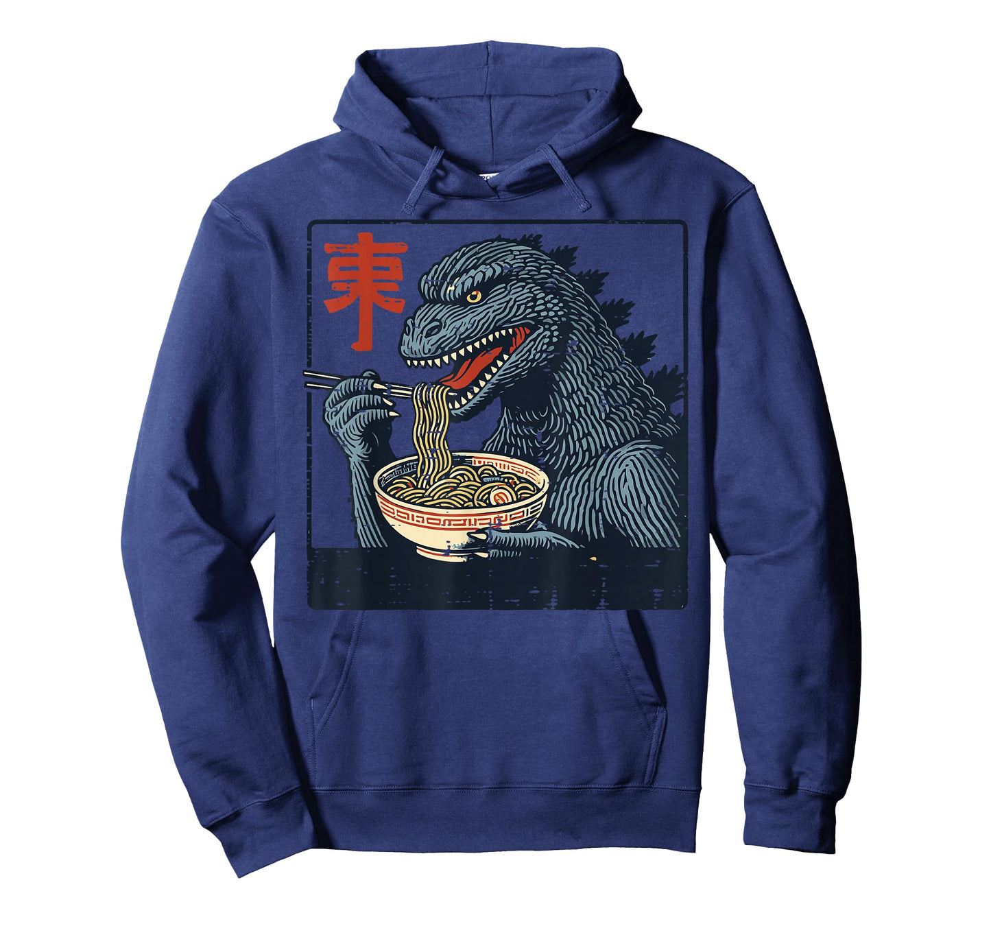 Japanese Kaiju Monster Ramen Ukiyo Art Noodle Women Men Kids T-Shirt