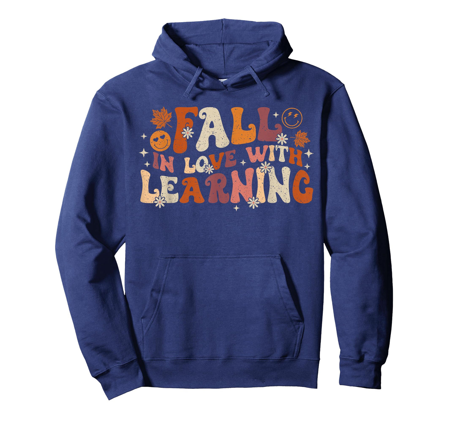 Fall In Love With Learning Autum Thanksgiving Teacher Kids T-Shirt