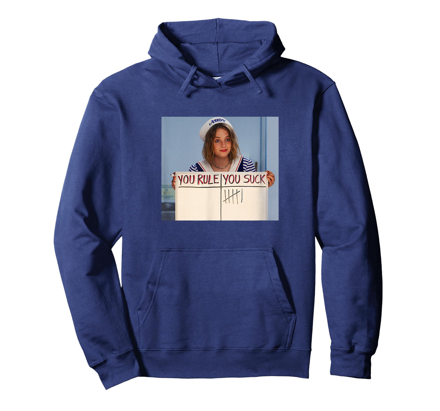Stranger Things Robin You Rule You Suck Movie Scene Frame T-Shirt