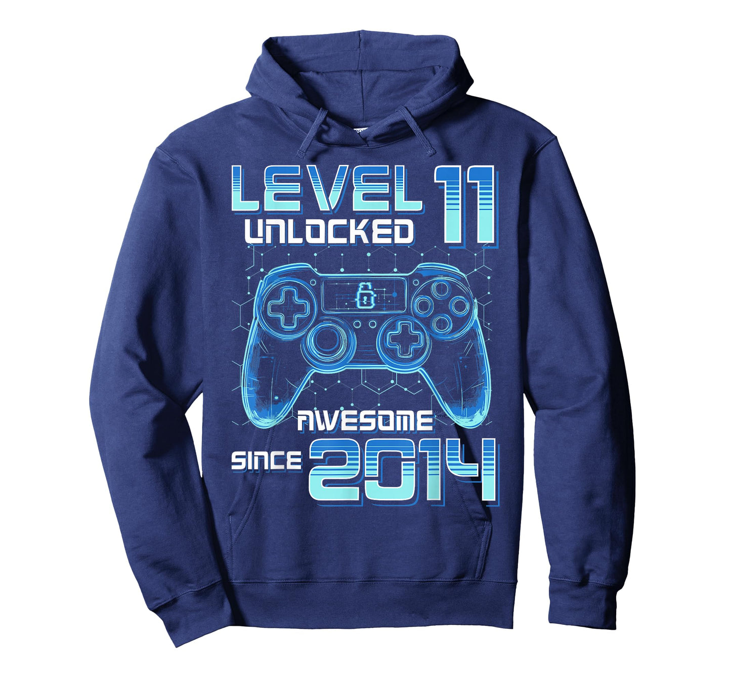 Level 11 Unlocked Video Game Party 11th Birthday Gamer Boys T-Shirt