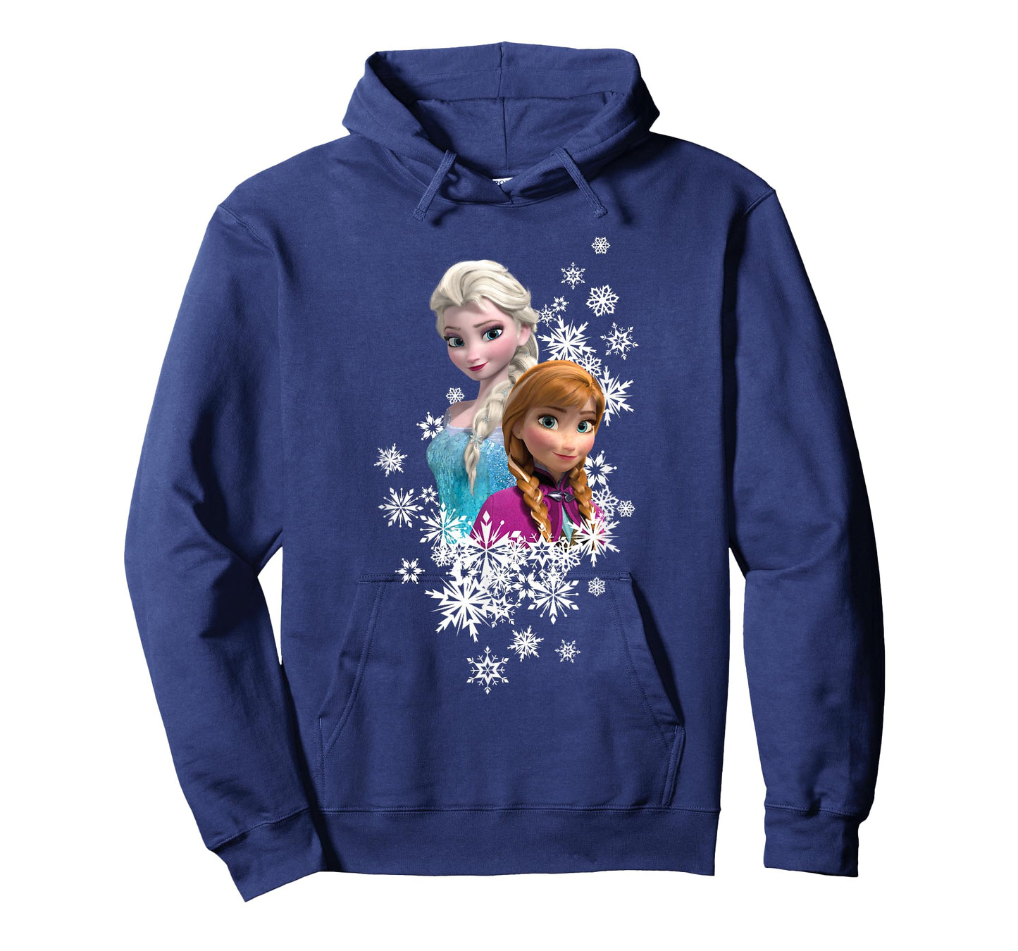 Disney Frozen Anna and Elsa Snowflakes T-Shirt Small