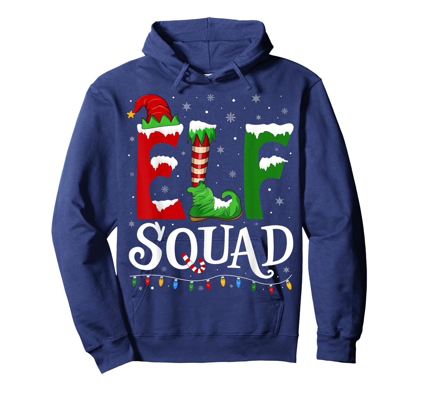 Elf Squad Funny Christmas Family Pajamas T-Shirt