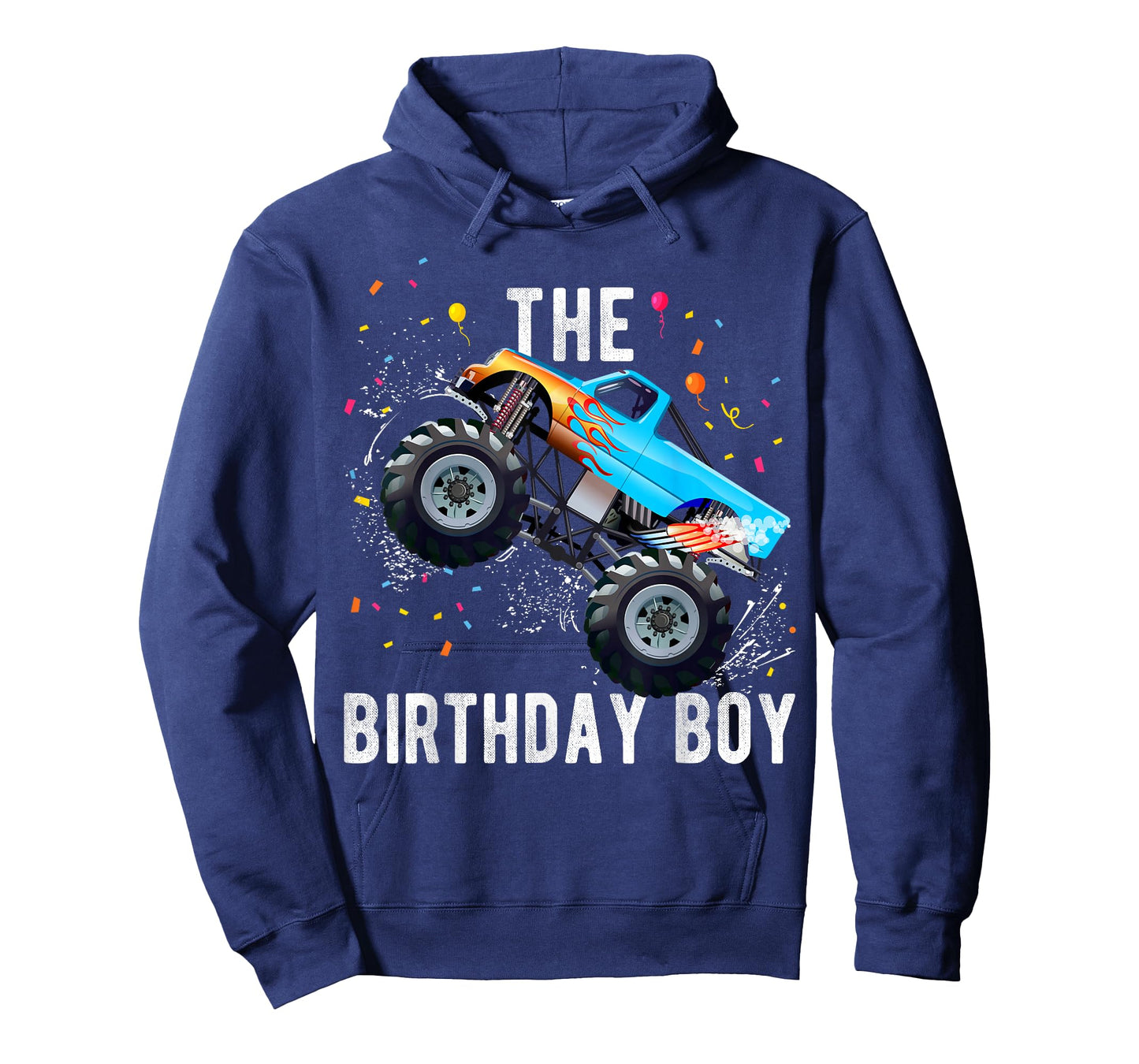 Birthday Boy Monster Truck Family Matching T-Shirt